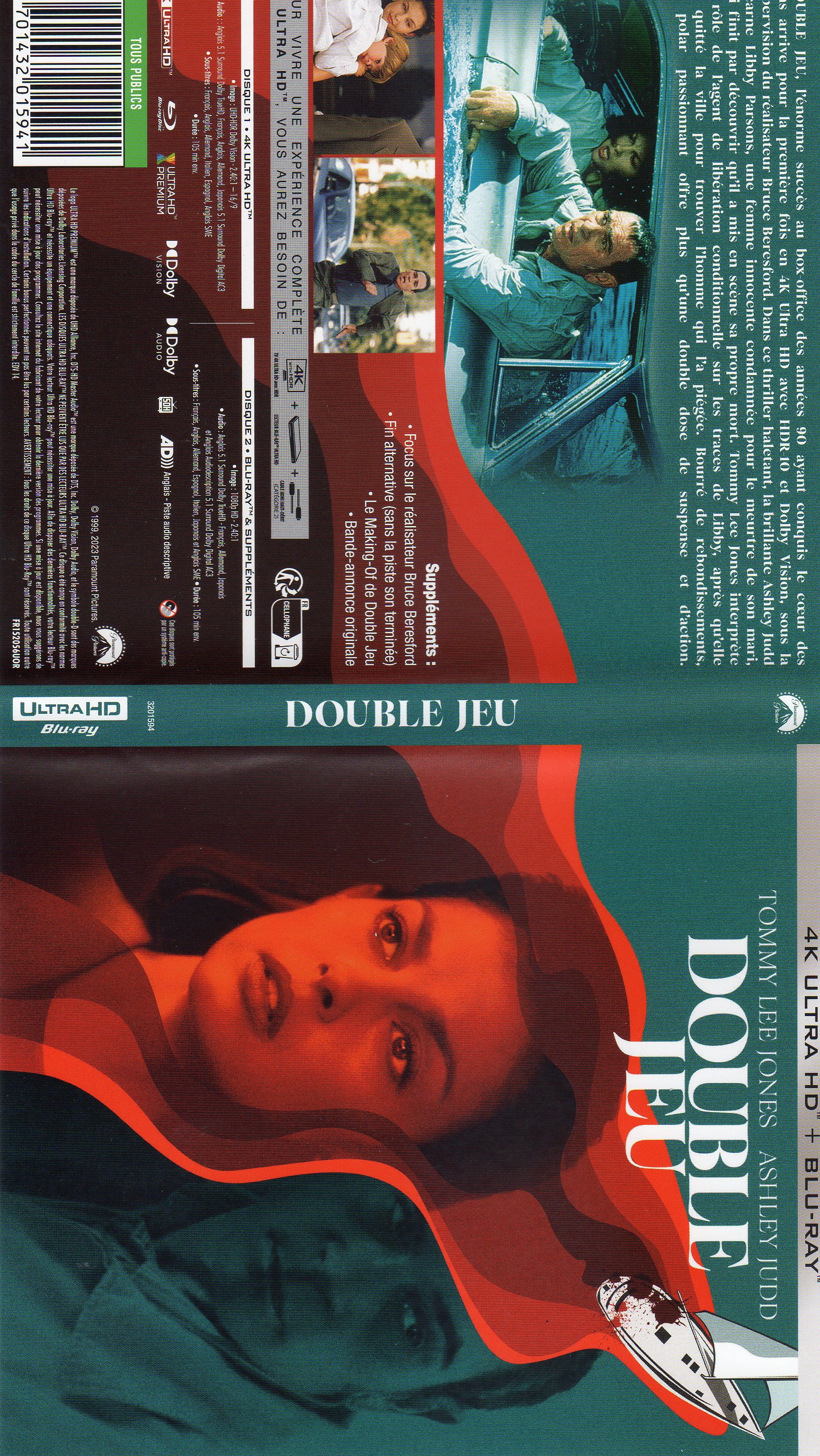 Jaquette DVD Double jeu (BLU-RAY)