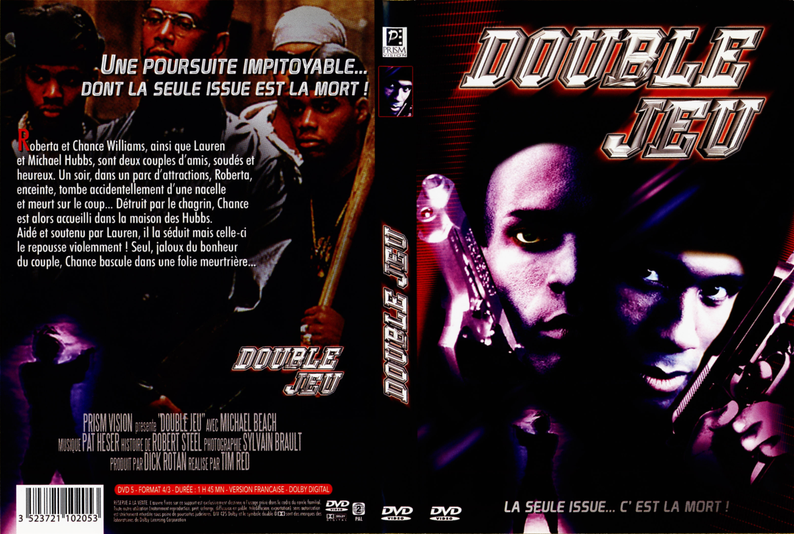 Jaquette DVD Double jeu (Michael Beach)