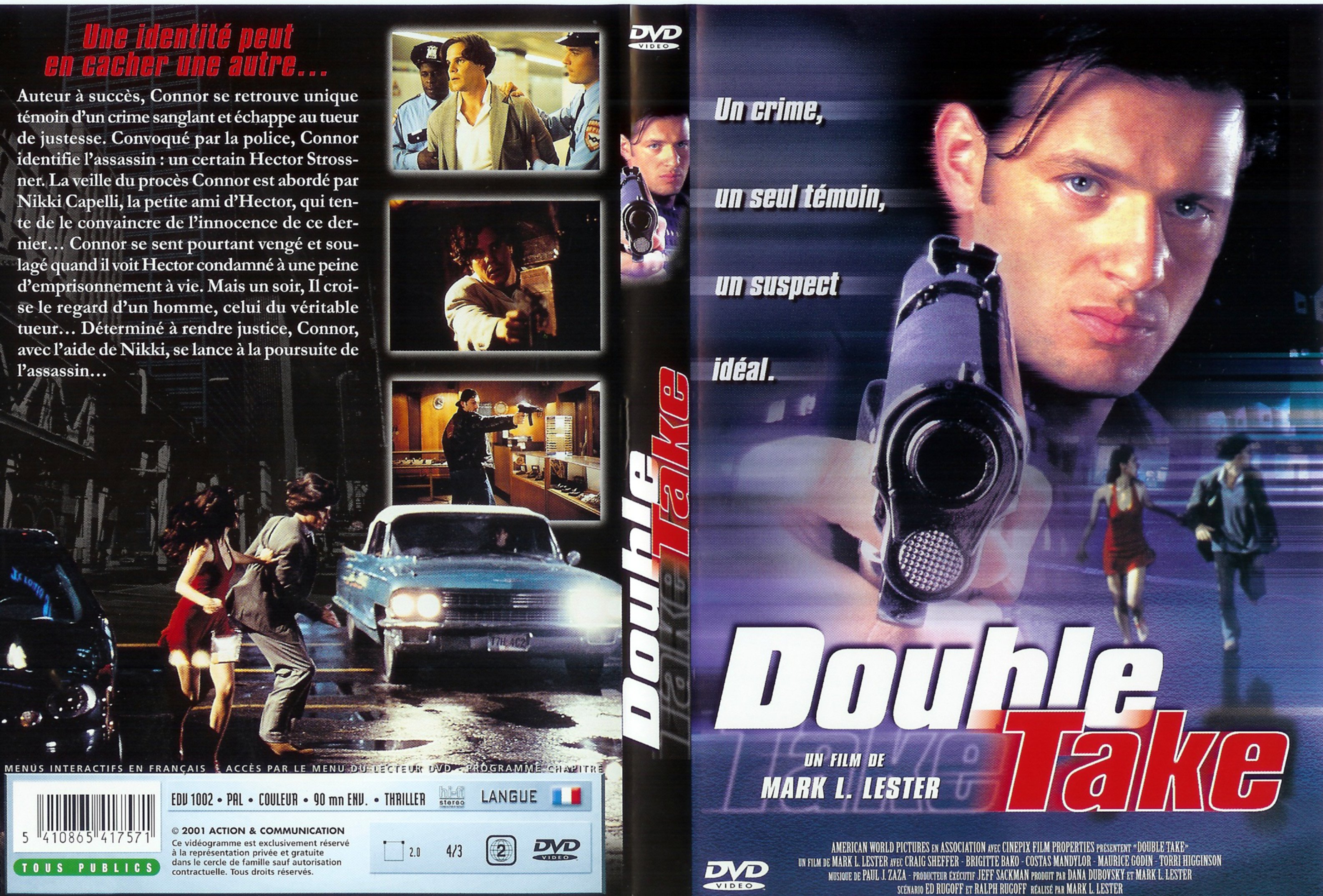 Jaquette DVD Double take