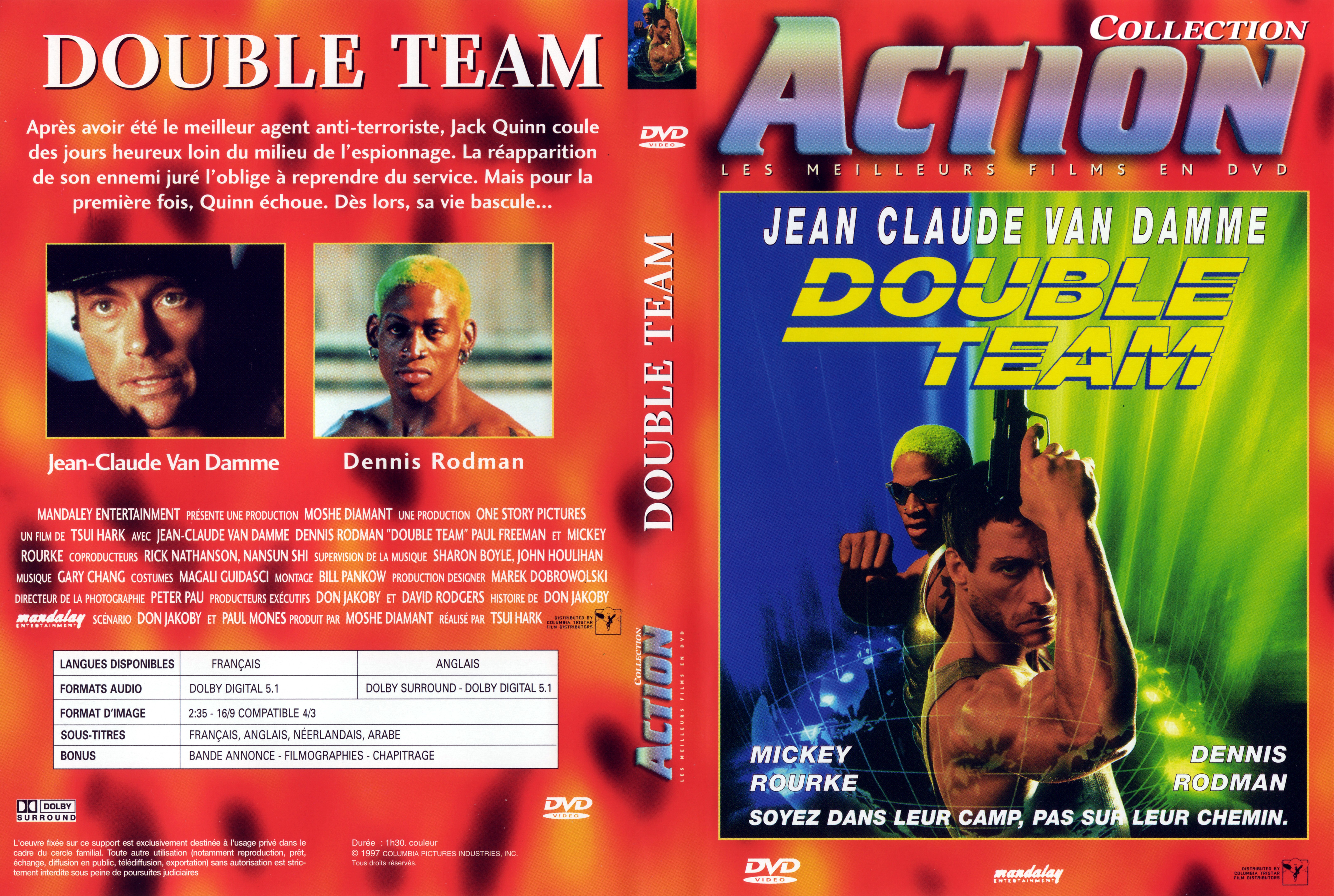 Jaquette DVD Double team