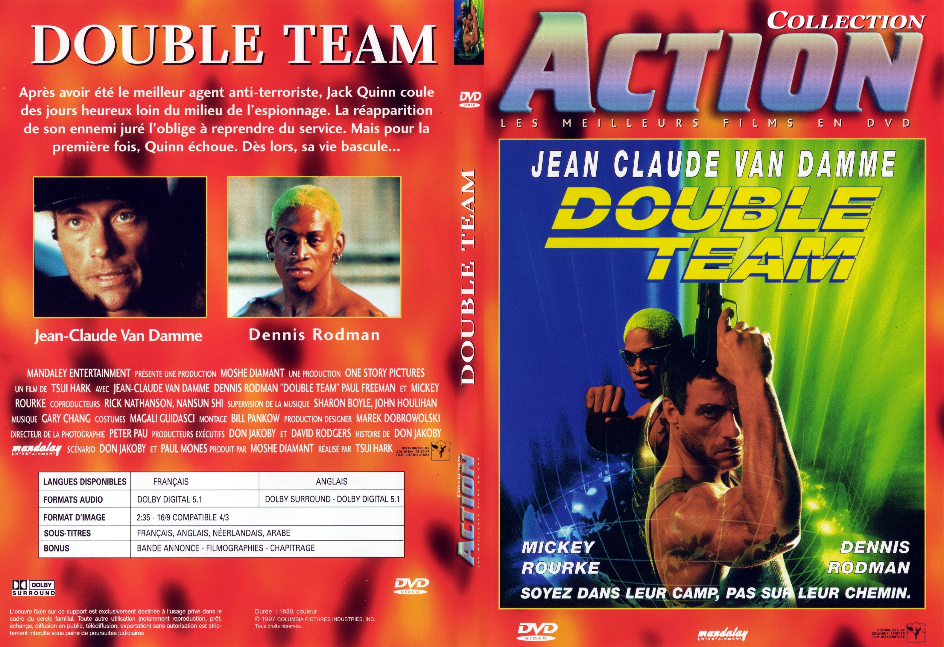Jaquette DVD Double team - SLIM v2