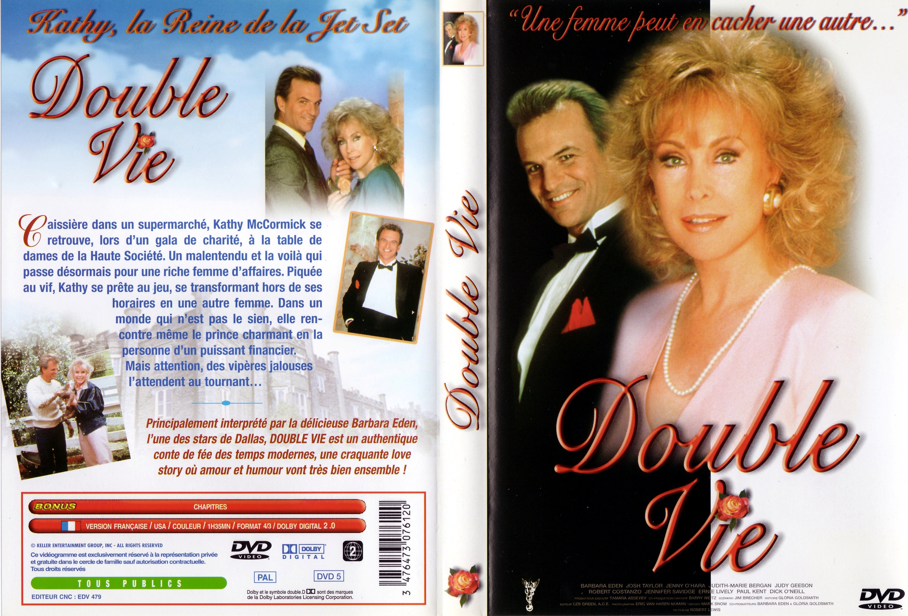 Jaquette DVD Double vie