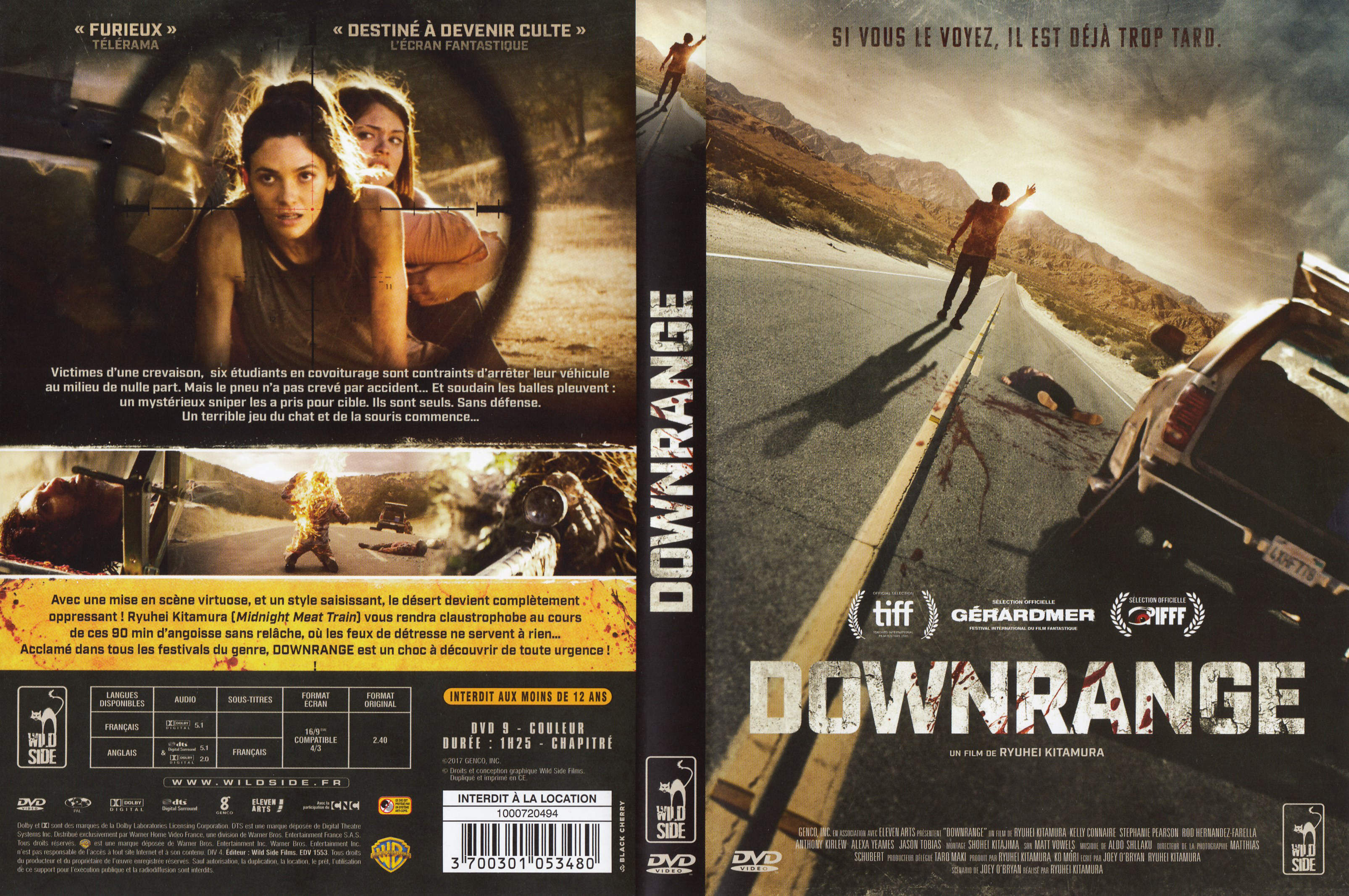 Jaquette DVD Downrange