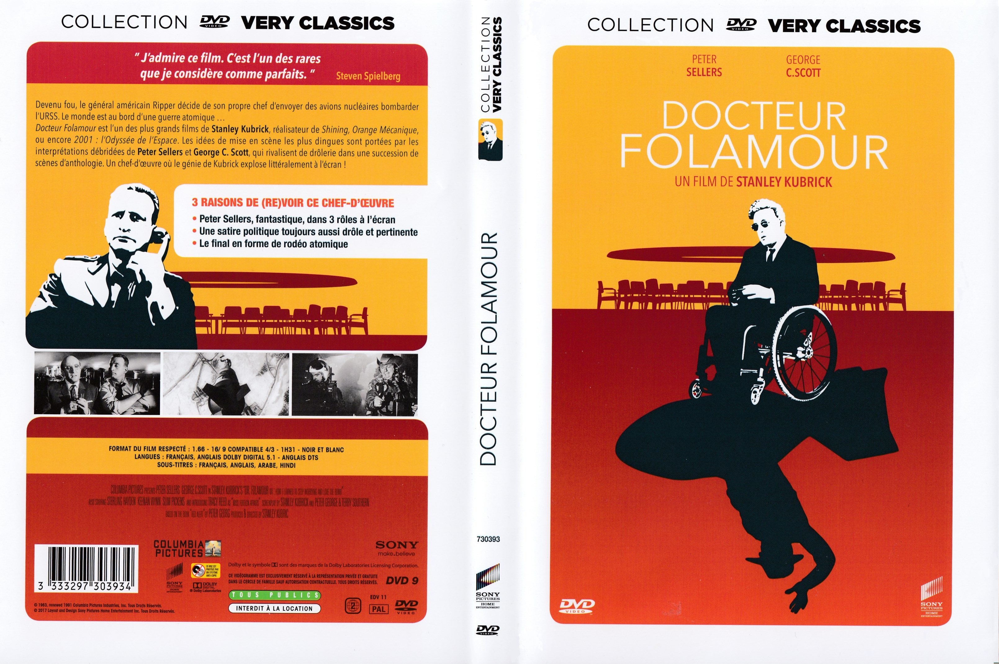 Jaquette DVD Dr Folamour v6