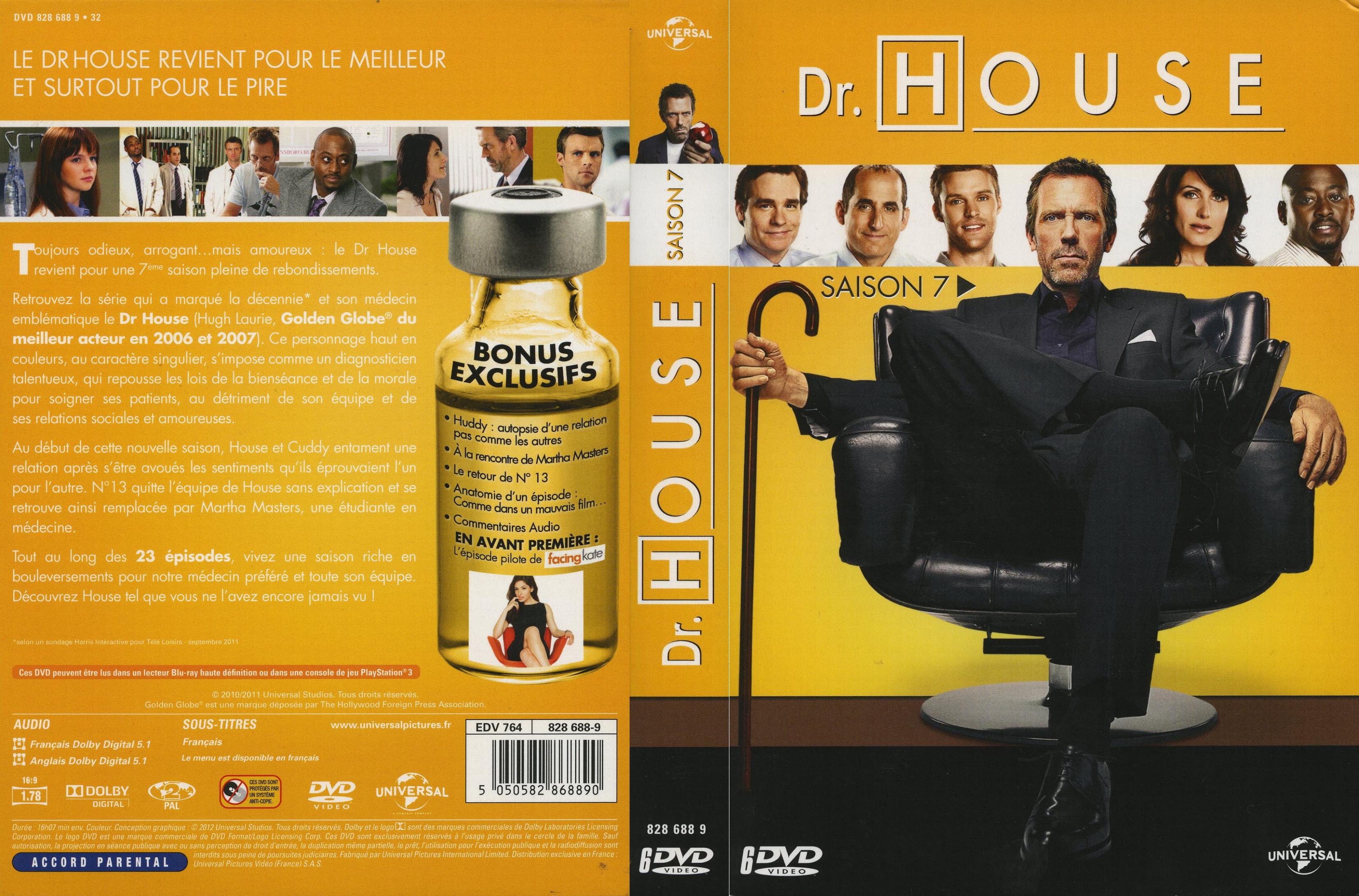 Jaquette DVD Dr House Saison 7 COFFRET