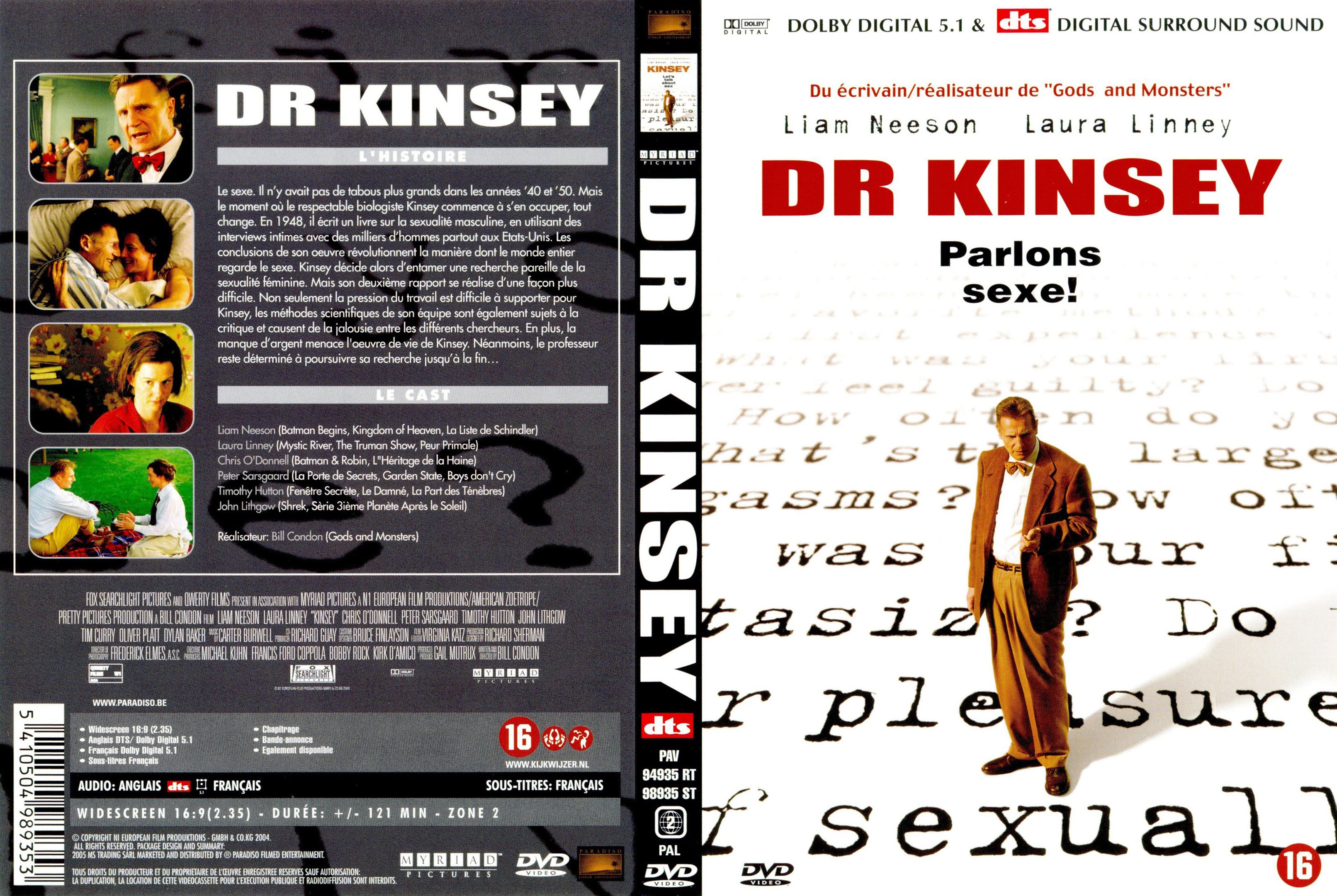 Jaquette DVD Dr Kinsey