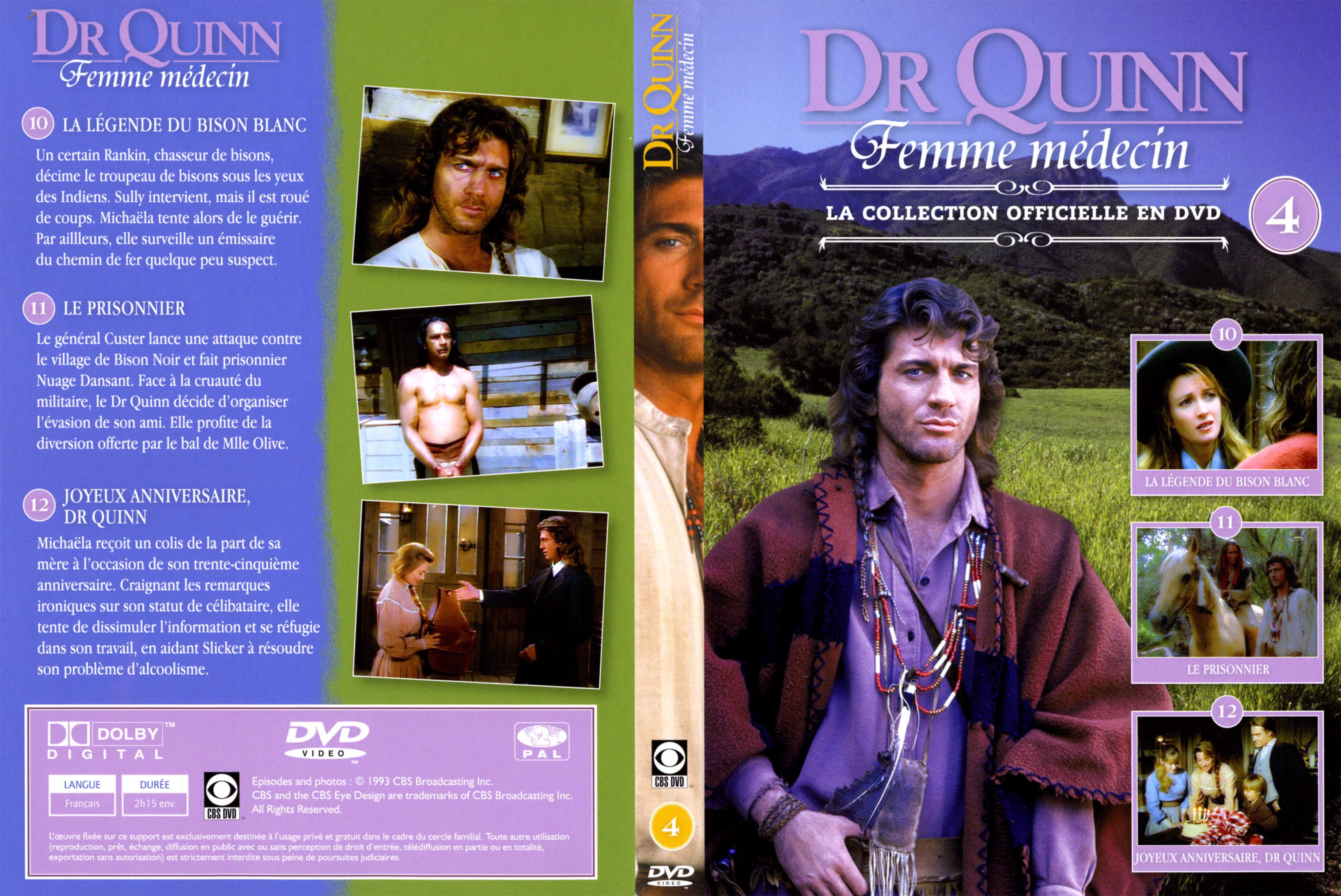 Jaquette DVD Dr Quinn femme medecin vol 4