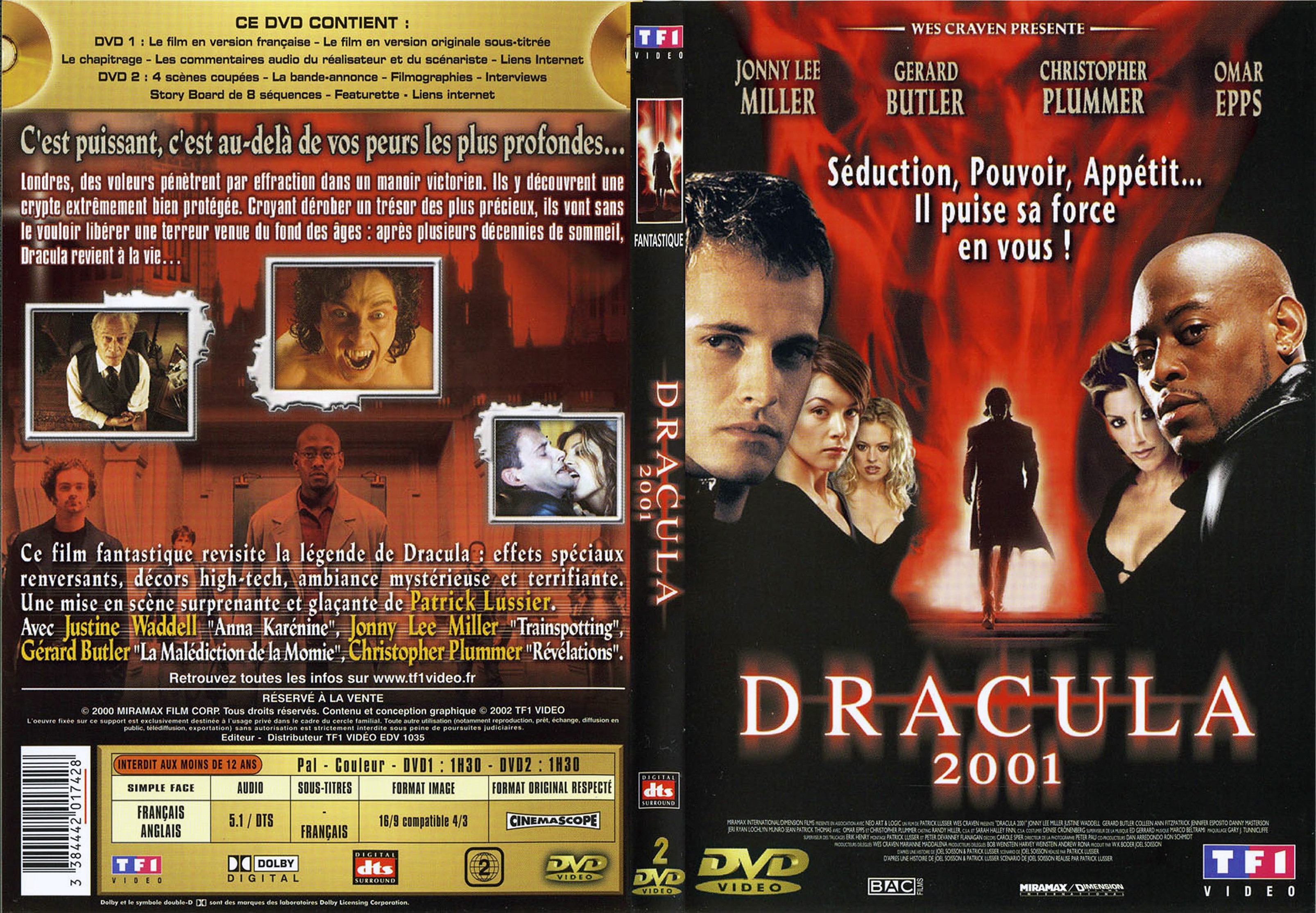 Jaquette DVD Dracula 2001 v2