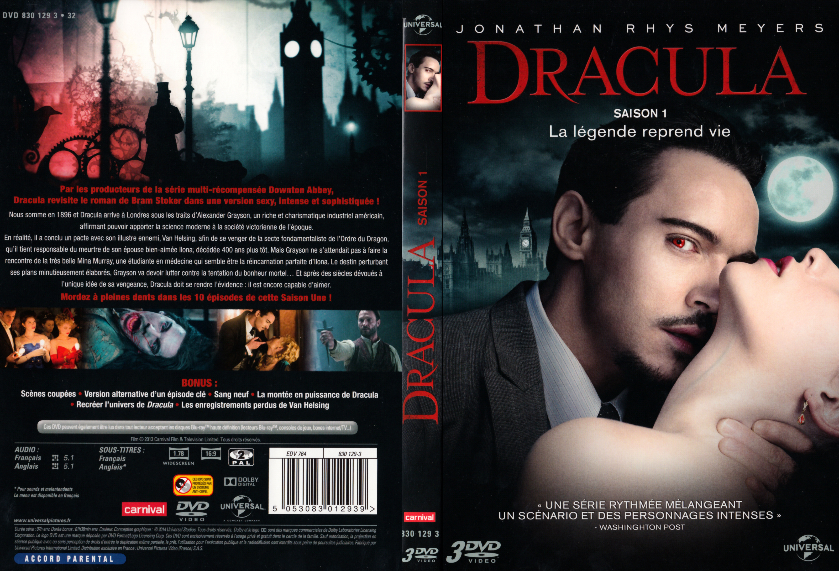 Jaquette DVD Dracula Saison 1