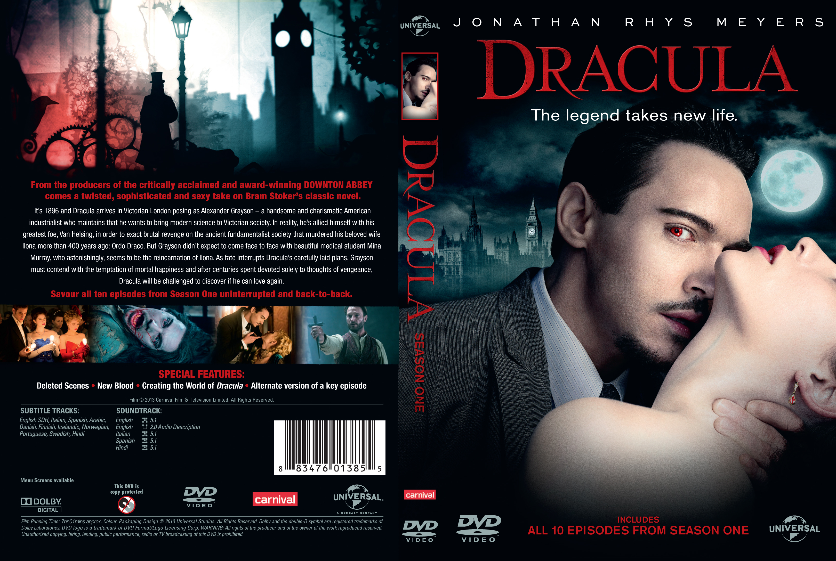 Jaquette DVD Dracula Saison 1 Zone 1