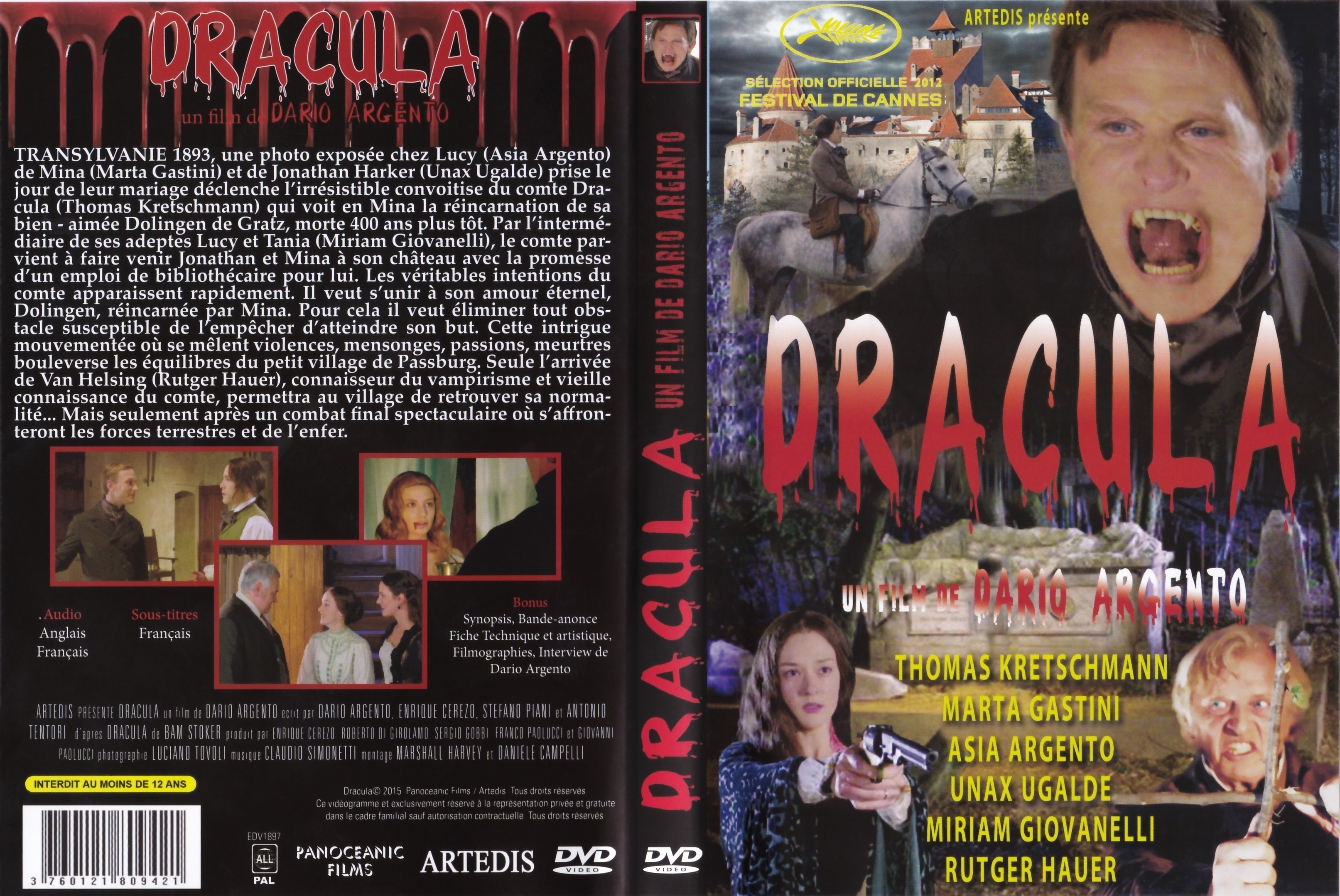 Jaquette DVD Dracula (2012)