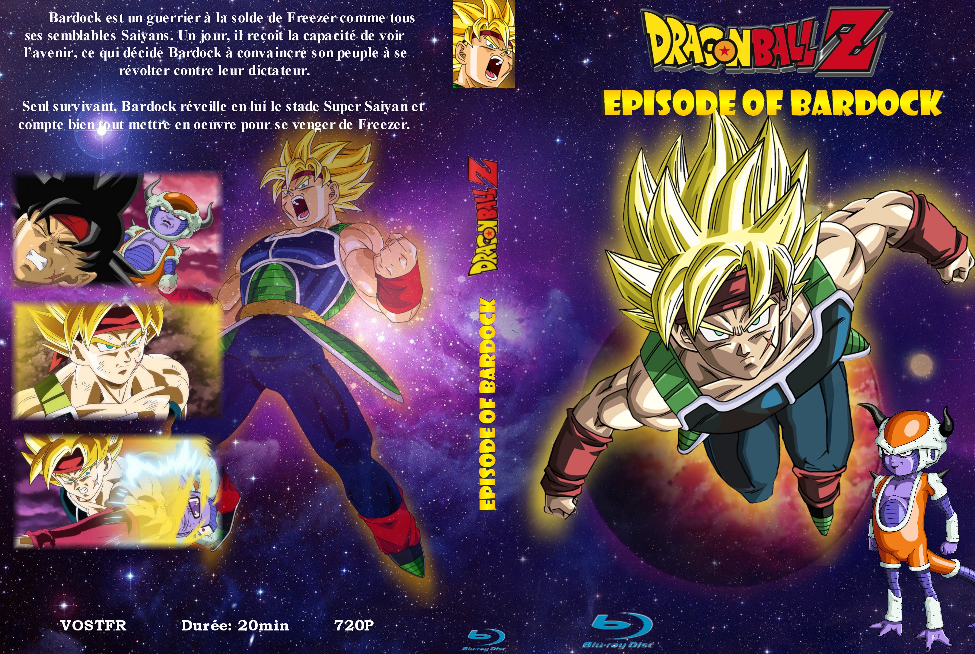 Jaquette DVD DragonBall Z Episode of bardock custom