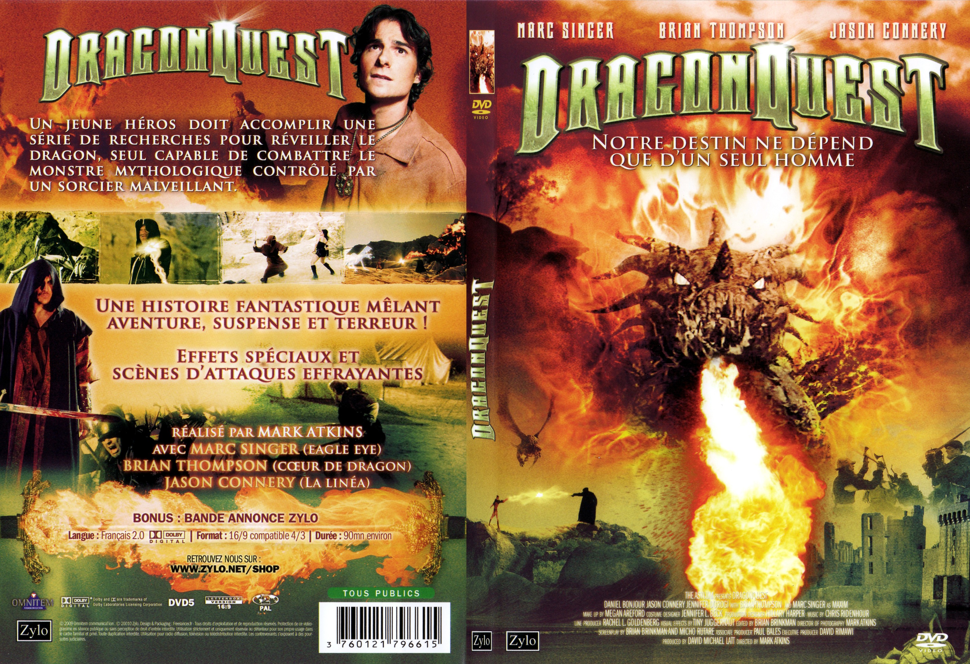 Jaquette DVD DragonQuest - SLIM