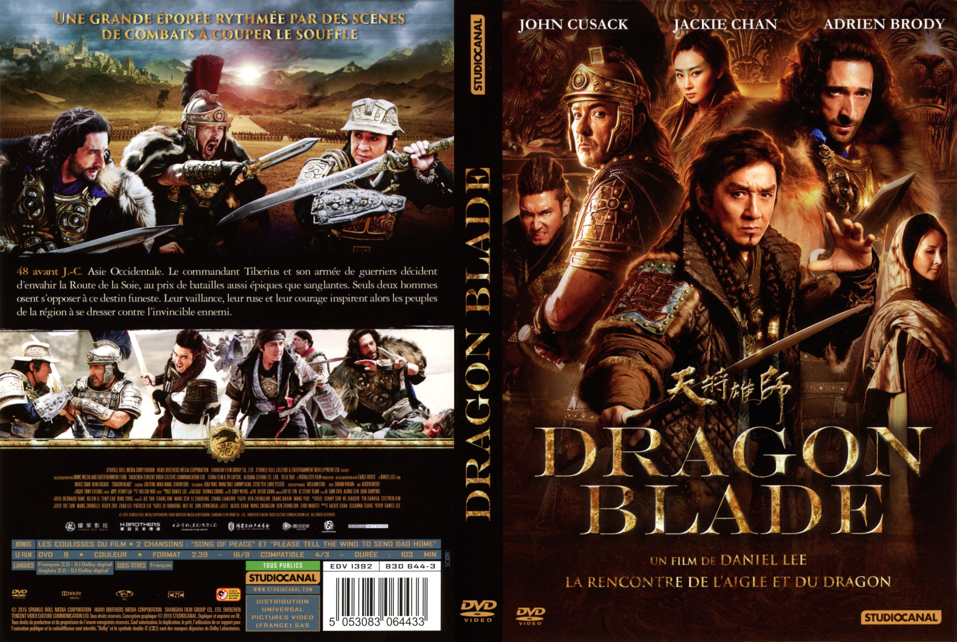 Jaquette DVD Dragon Blade