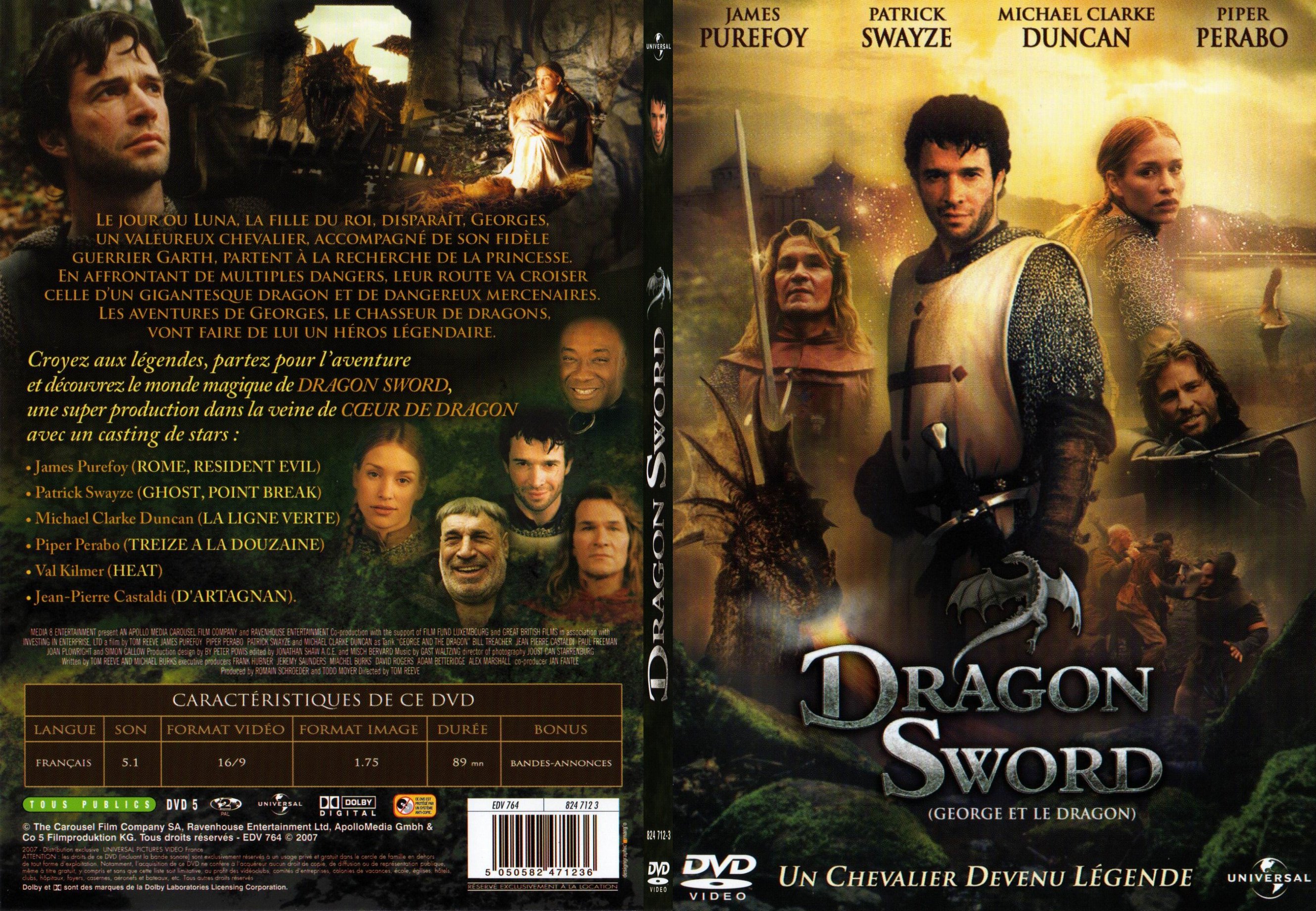 Jaquette DVD Dragon Sword - SLIM