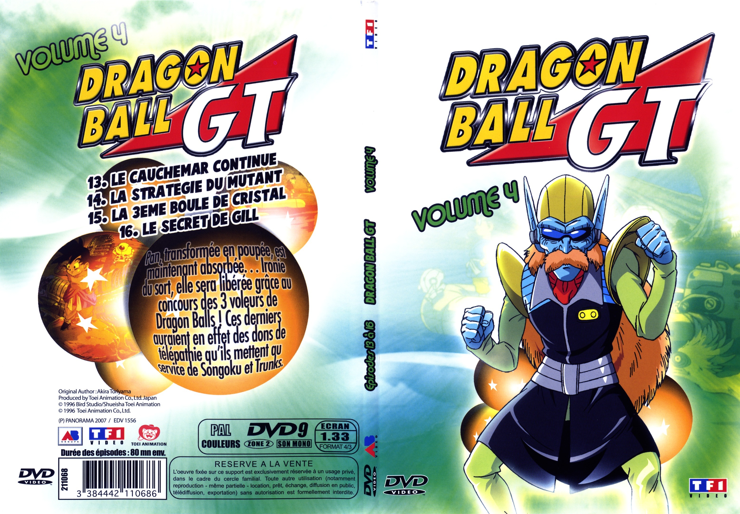 Jaquette DVD Dragon ball GT vol 04