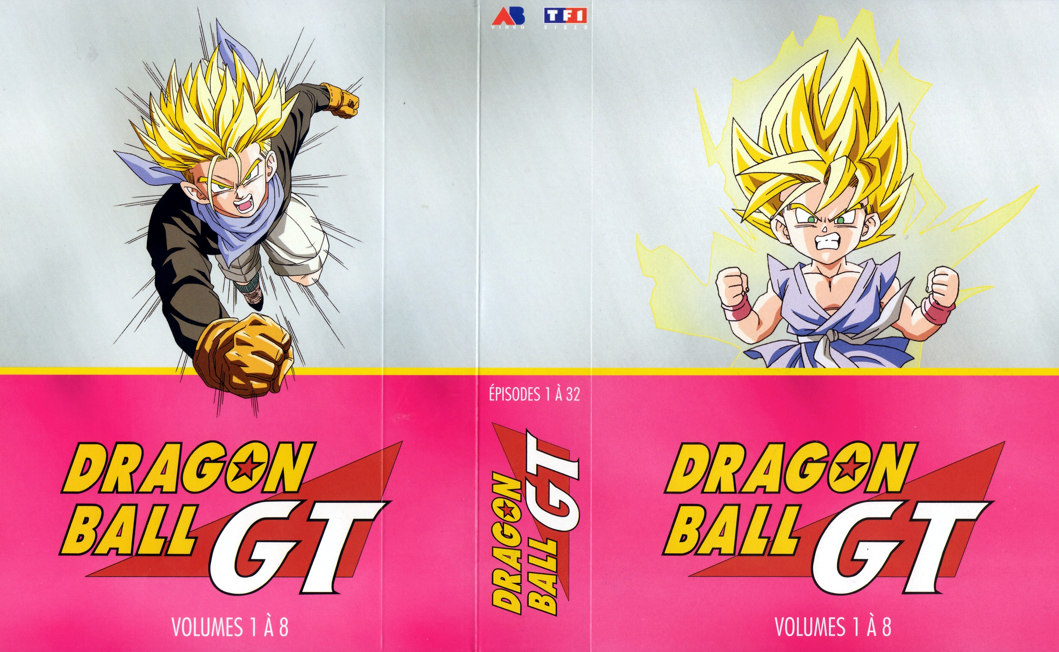 Jaquette DVD Dragon ball GT vol 1  8 COFFRET v2