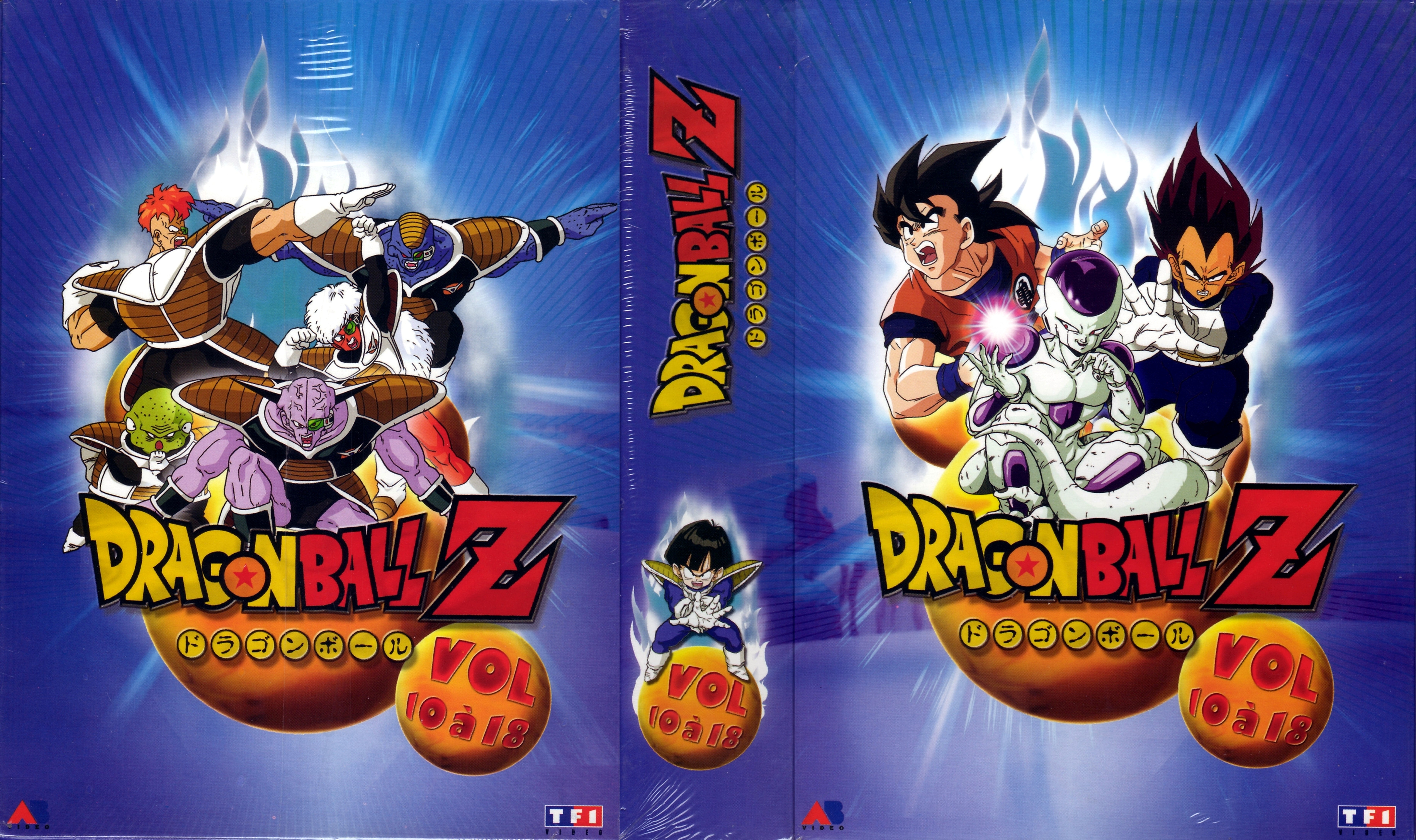 Jaquette DVD Dragon ball Z vol 10 a 18 COFFRET