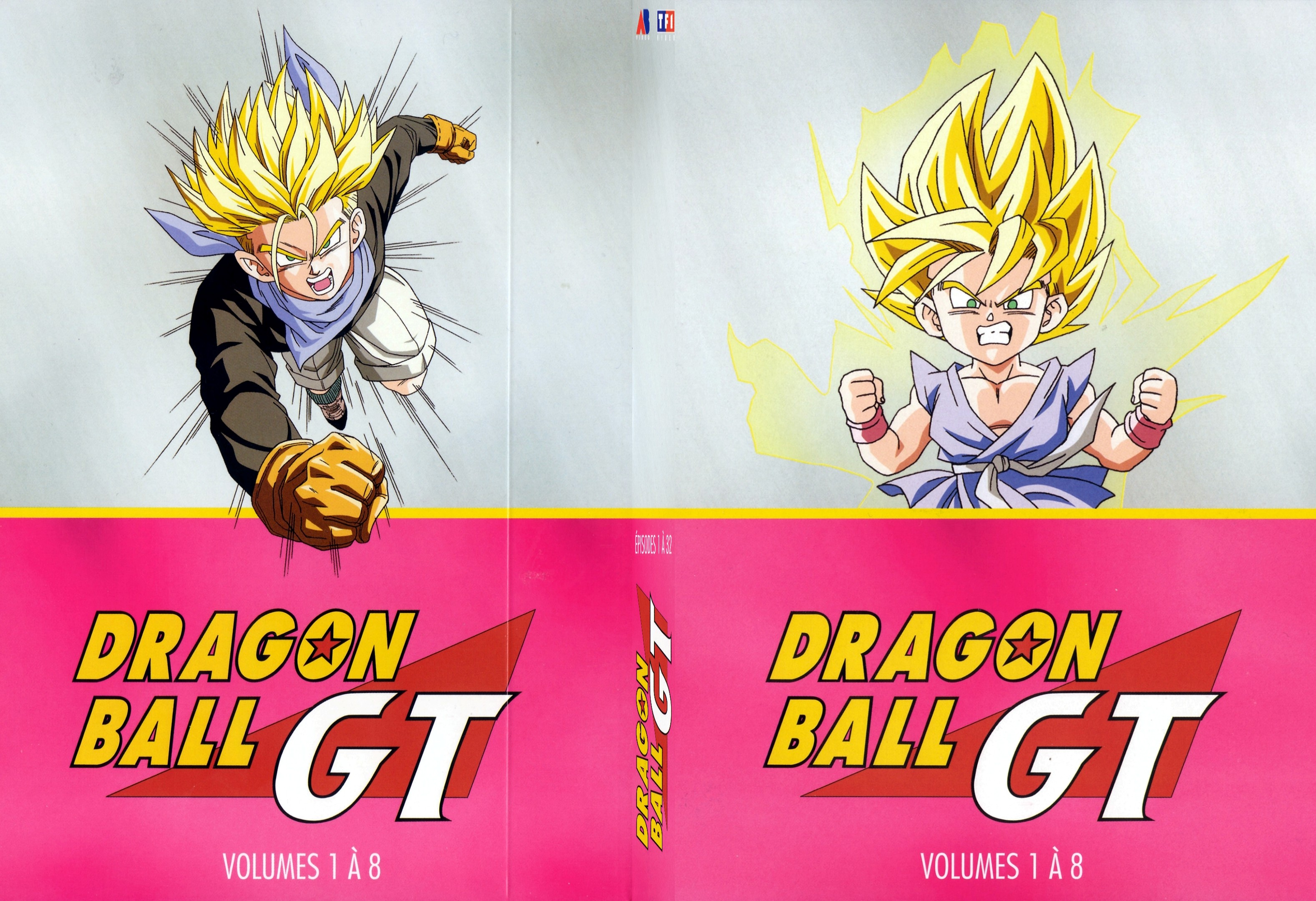 Jaquette DVD Dragon ball gt vol 1  8 - SLIM