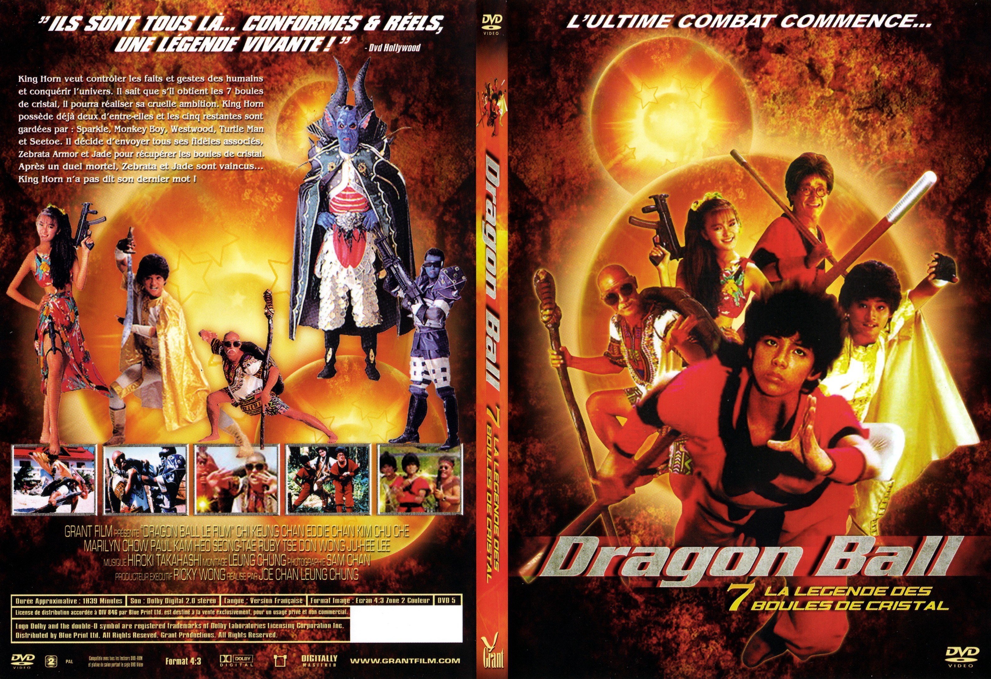 Jaquette DVD Dragon ball le film - SLIM v3 