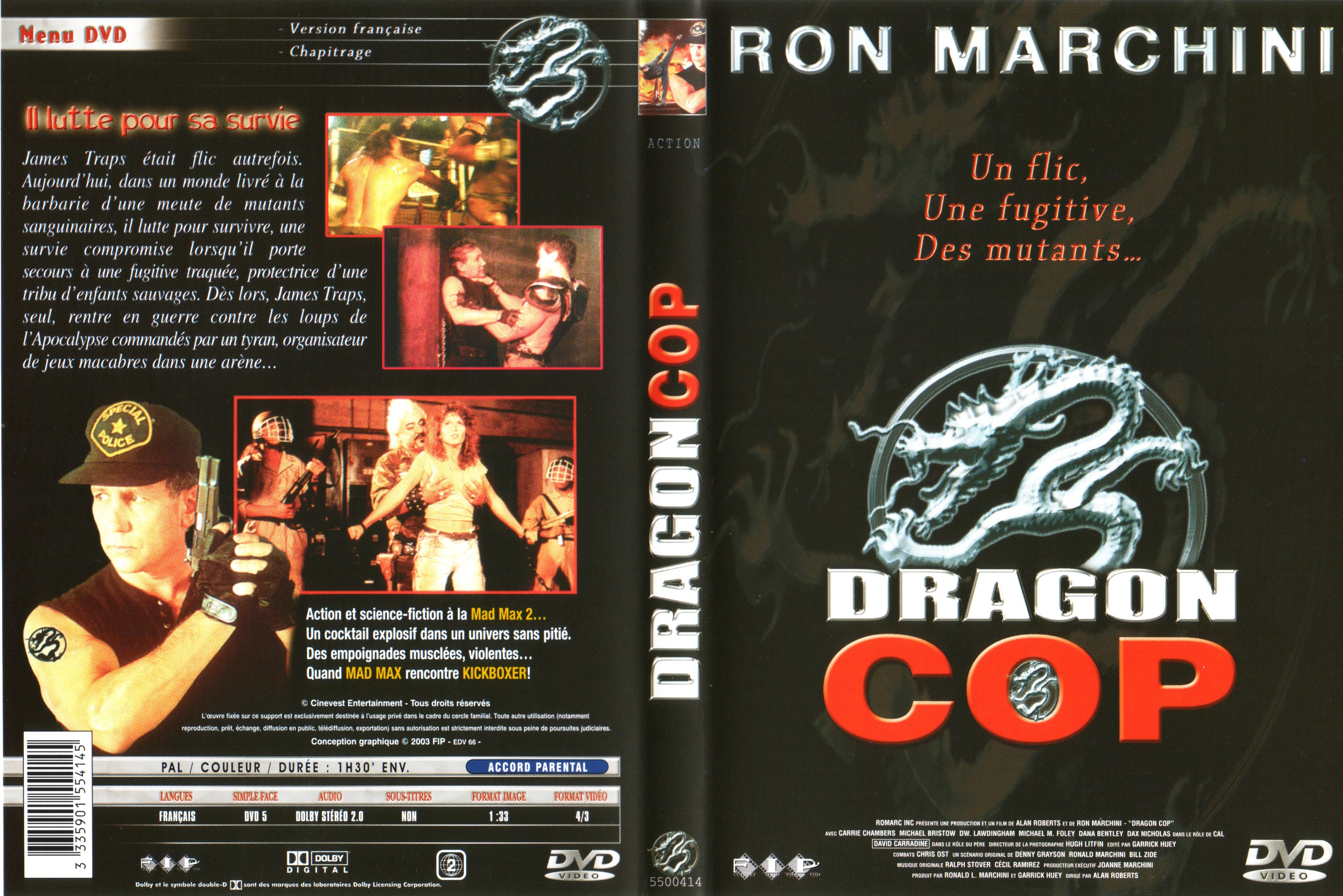 Jaquette DVD Dragon cop