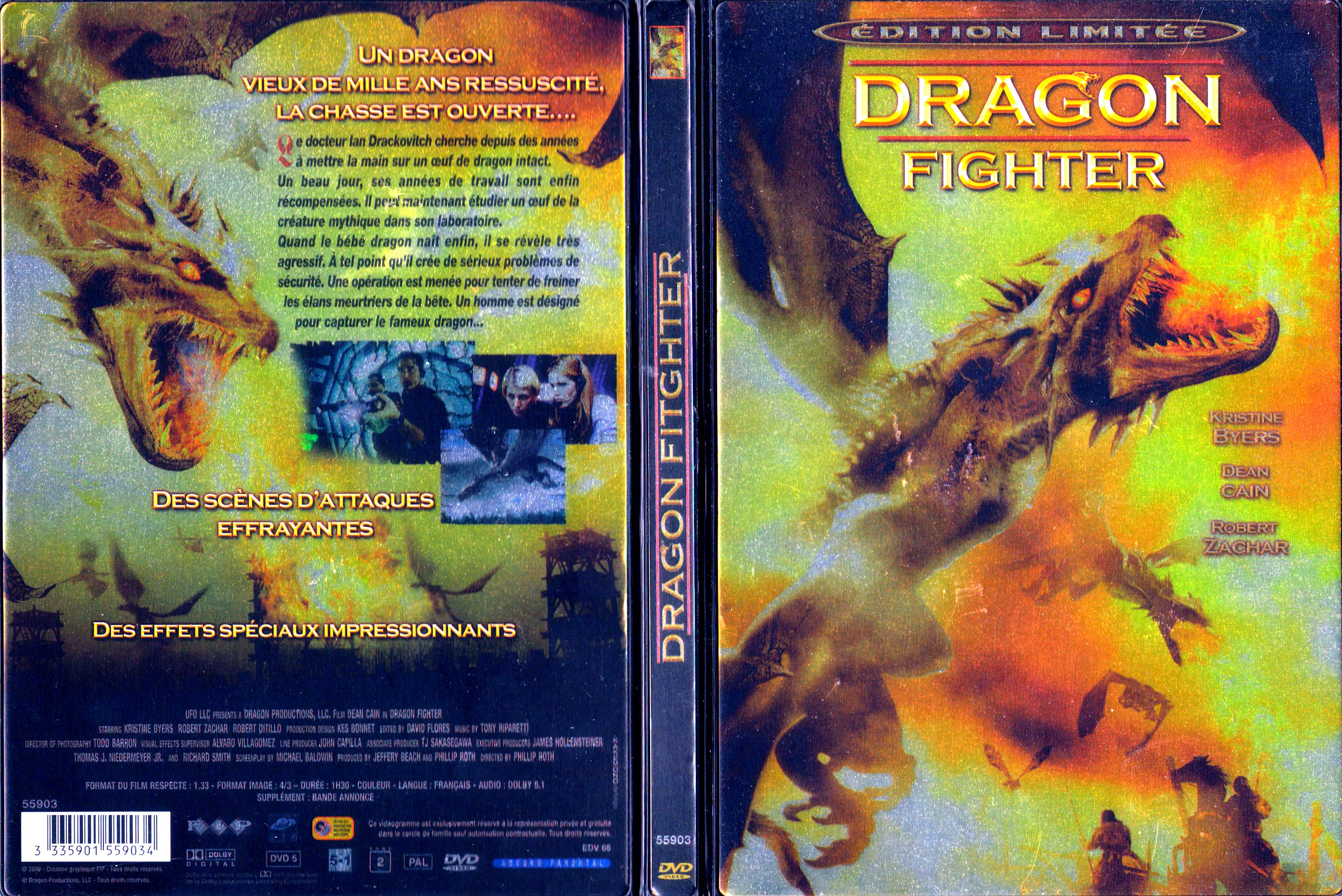 Jaquette DVD Dragon fighter