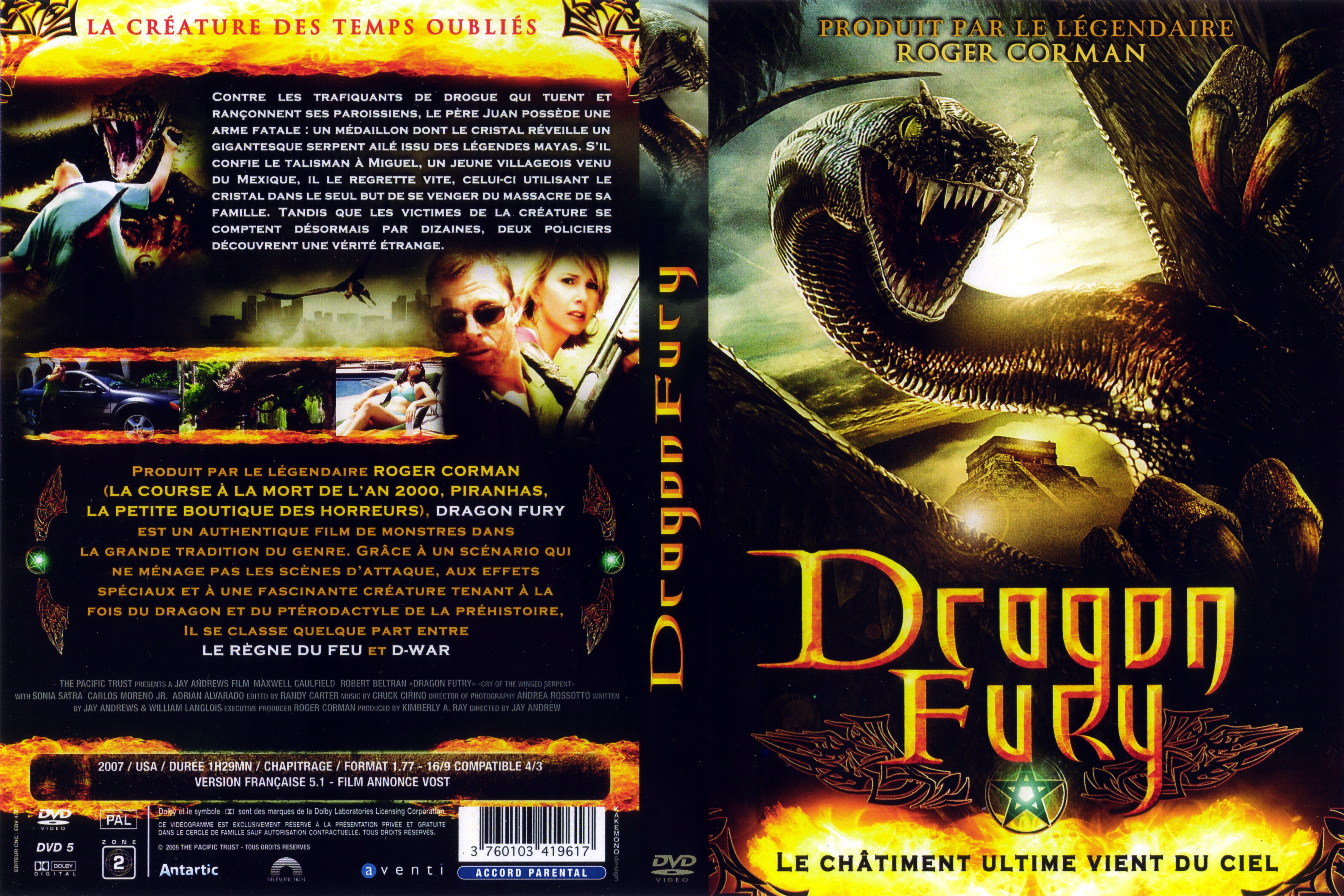 Jaquette DVD Dragon fury