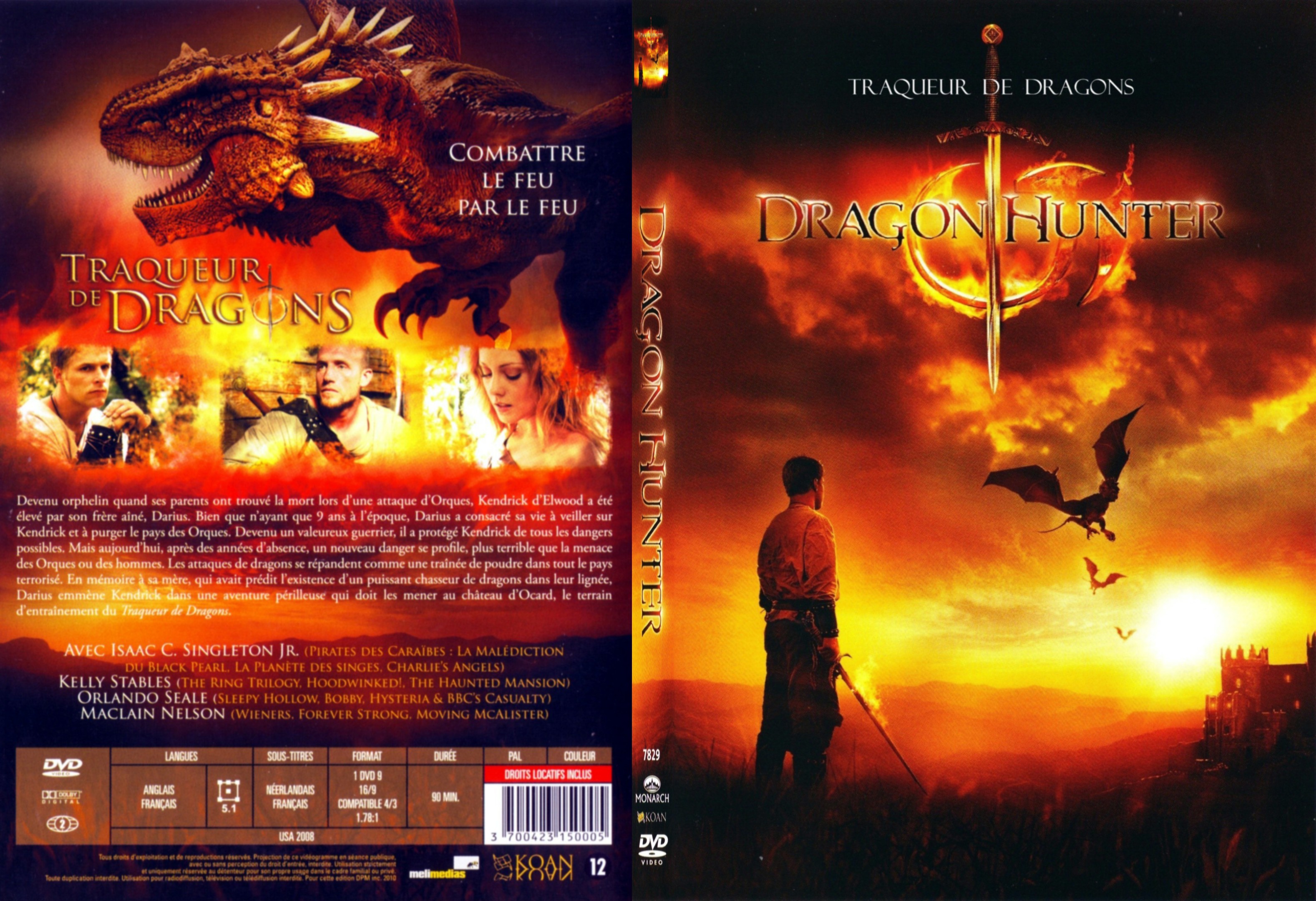Jaquette DVD Dragon hunter - SLIM