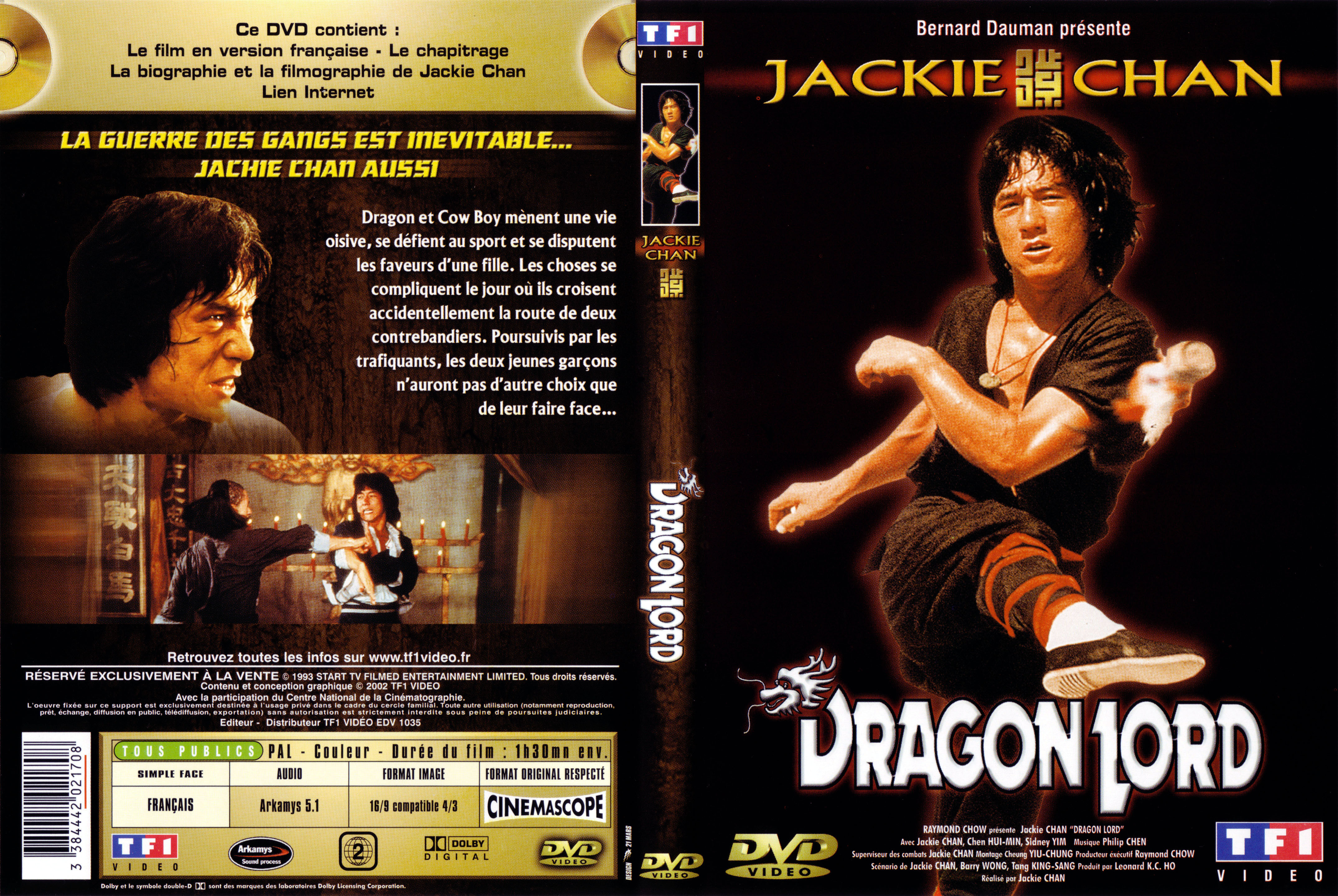 Jaquette DVD Dragon lord