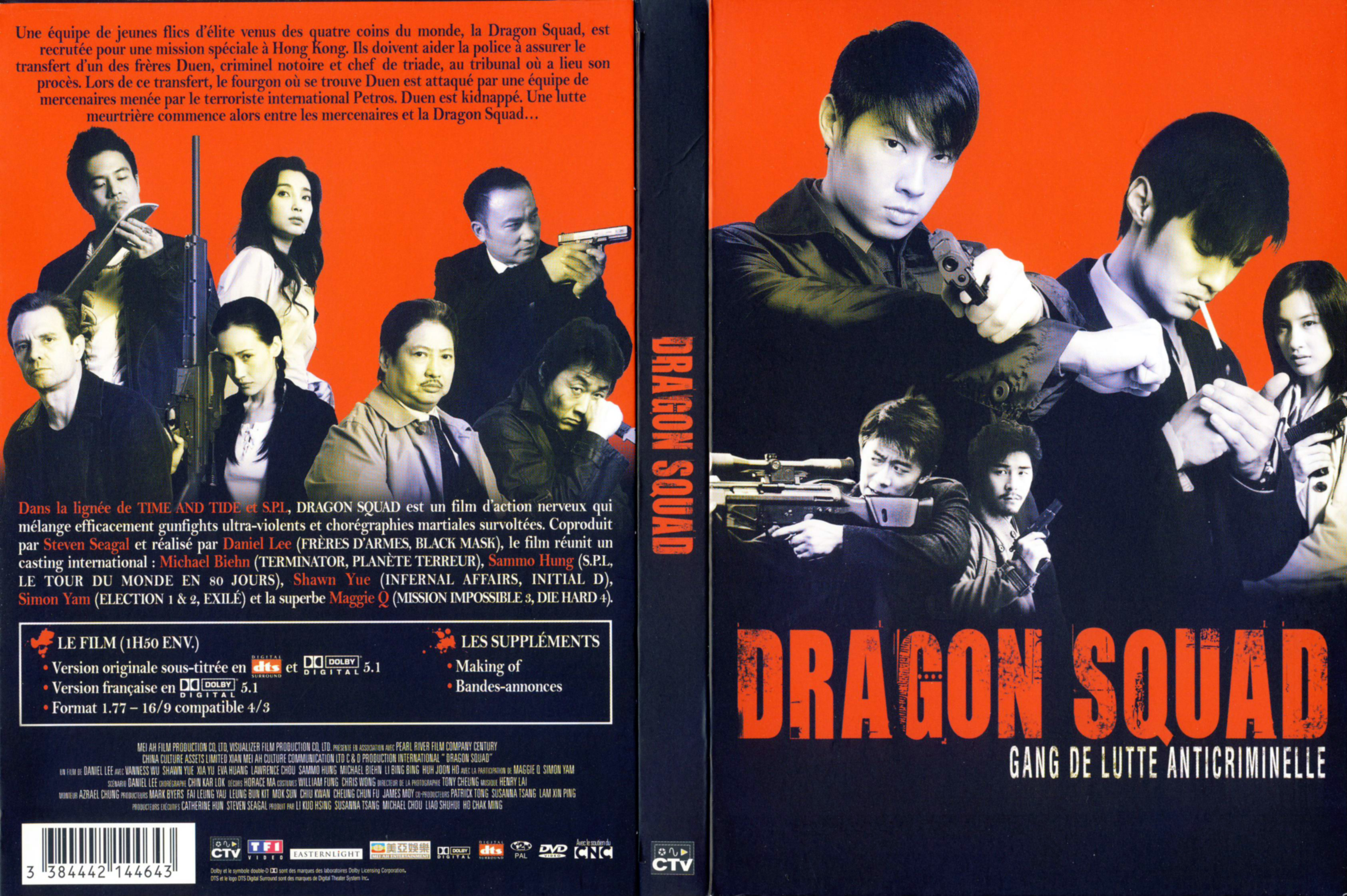 Jaquette DVD Dragon squad