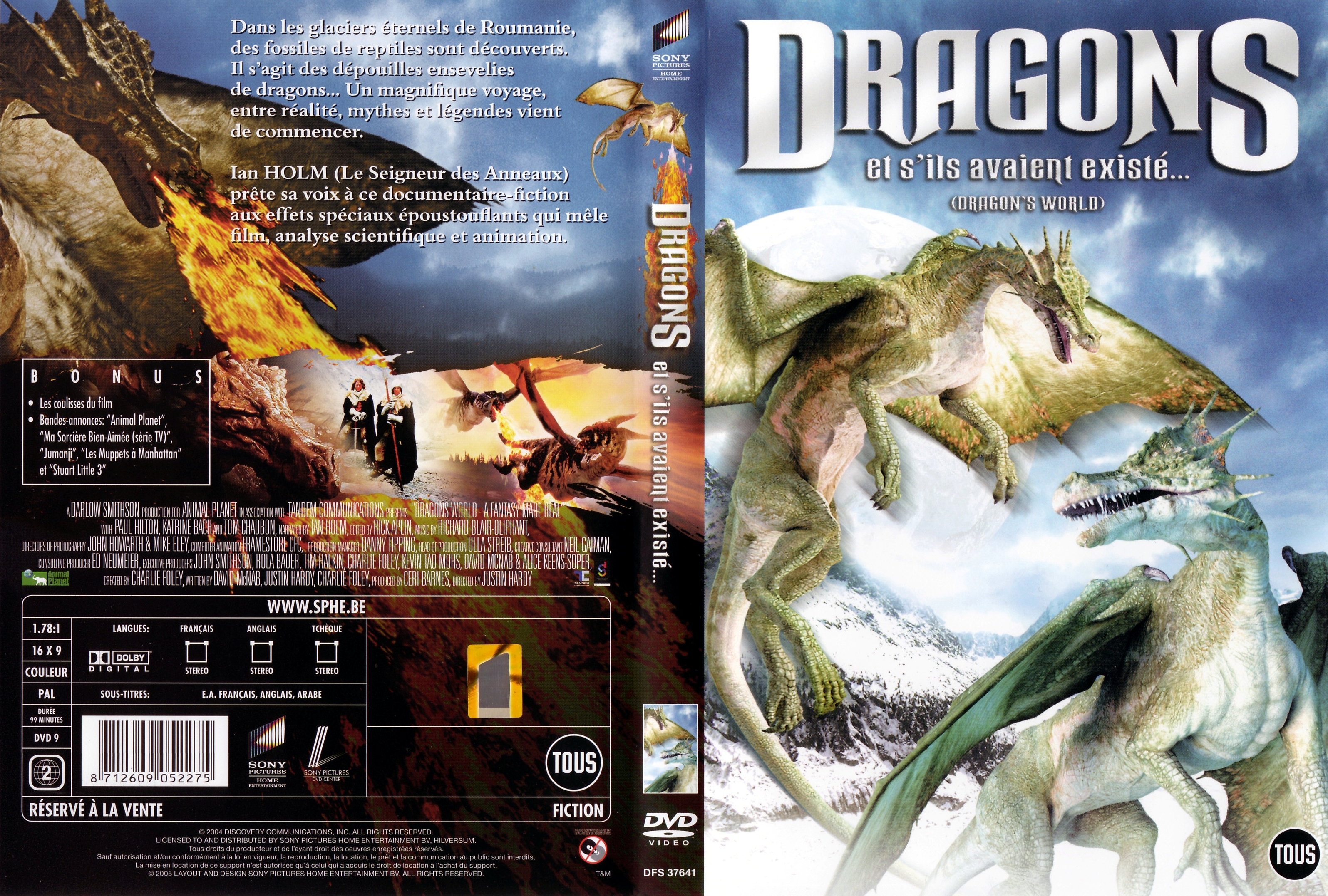 Jaquette DVD Dragons et s