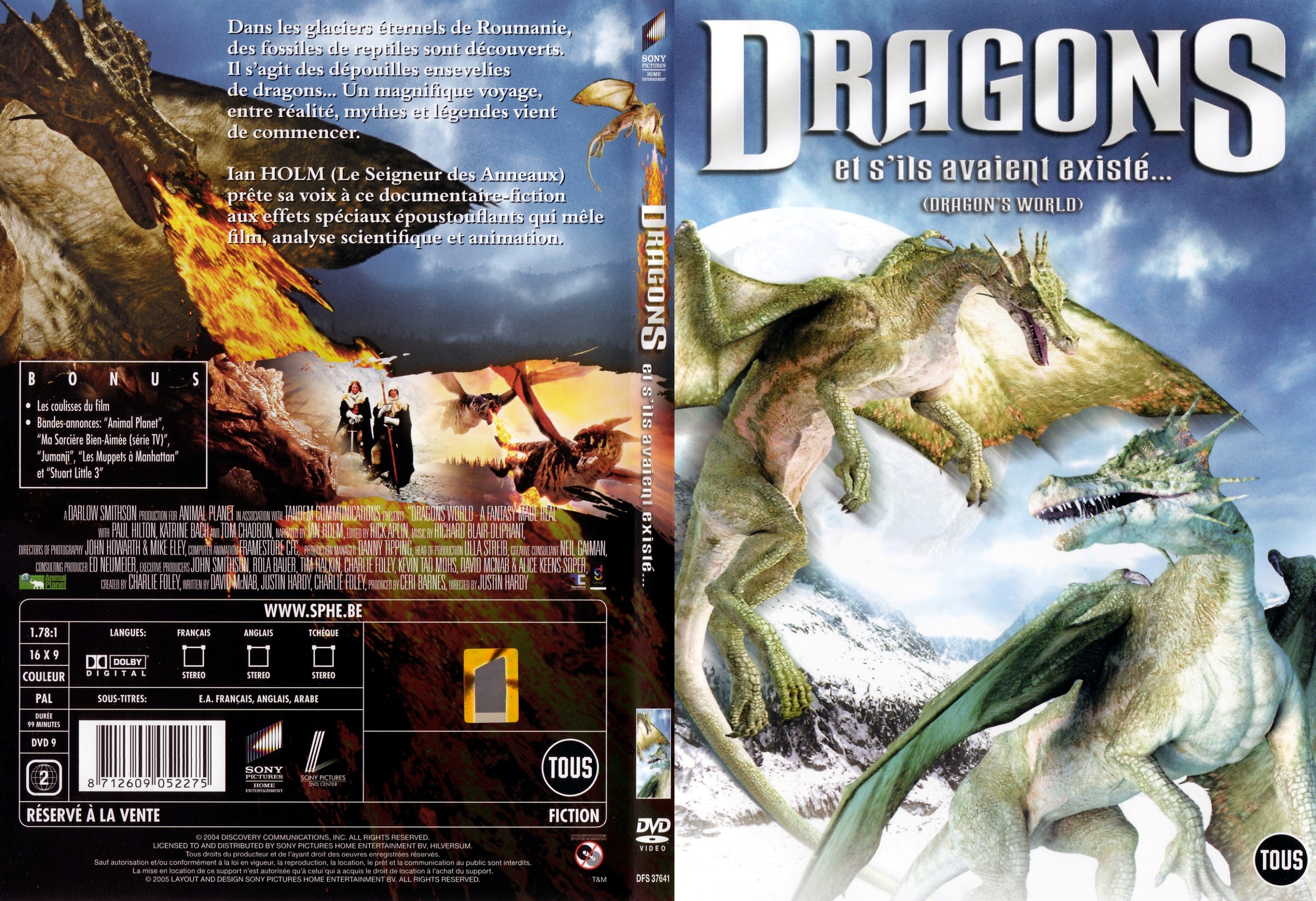Jaquette DVD Dragons et si ils avaient exist - SLIM