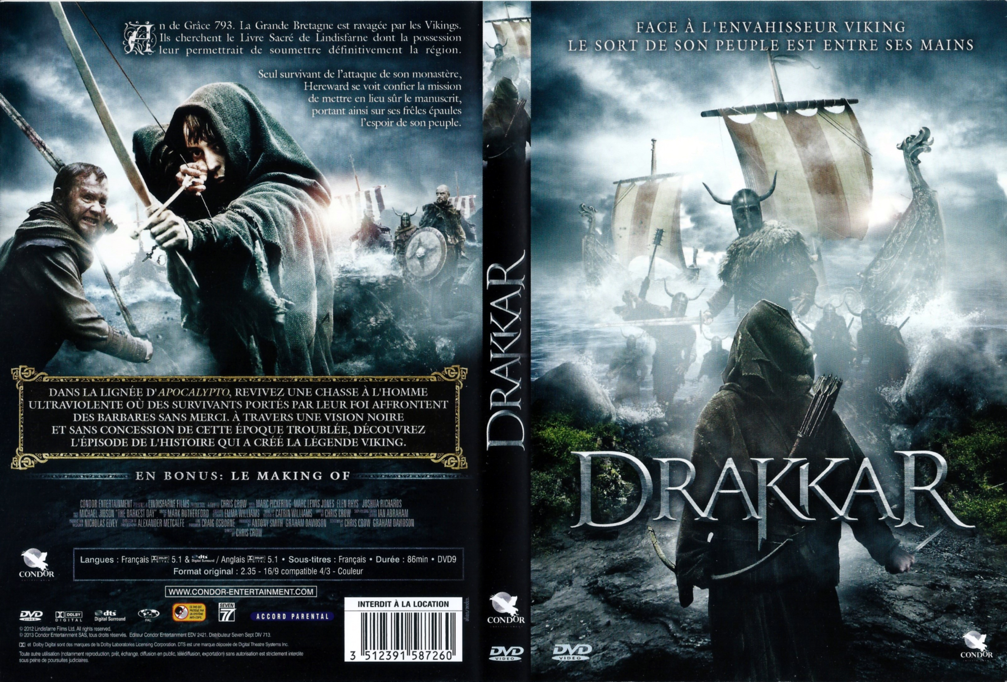 Jaquette DVD Drakkar