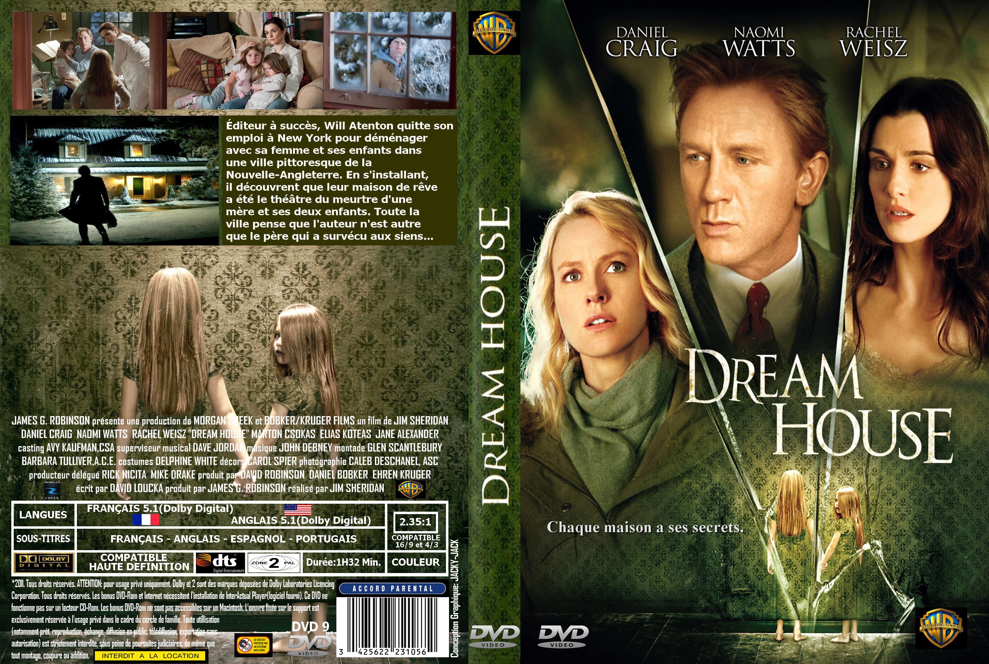 Jaquette DVD Dream House custom