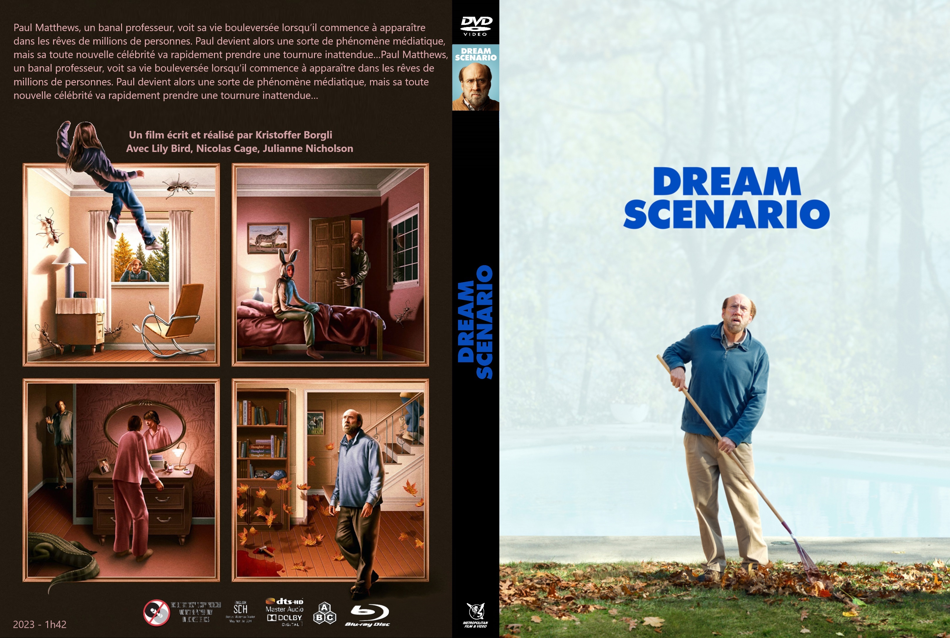 Jaquette DVD Dream Scenario custom