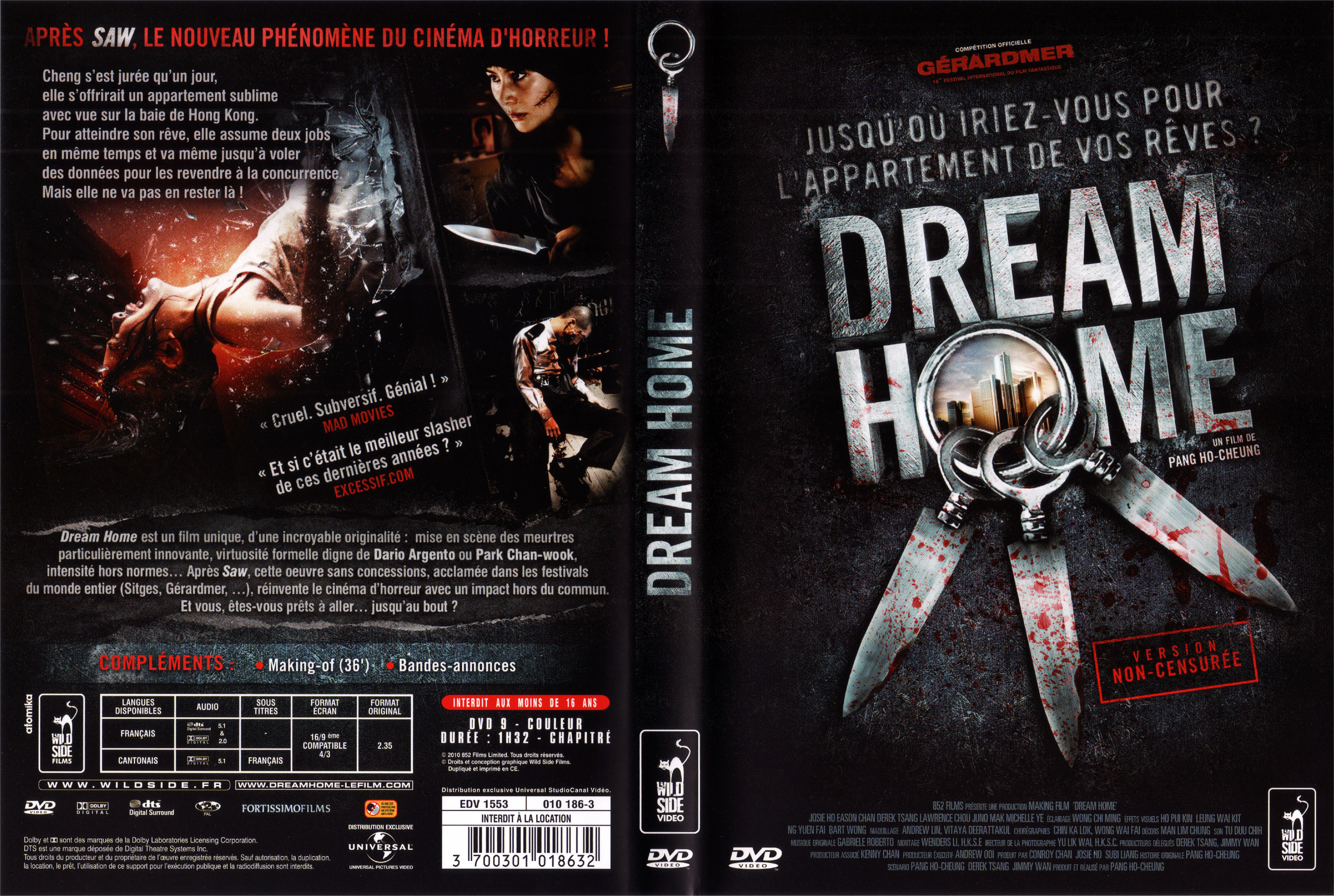 Jaquette DVD Dream home