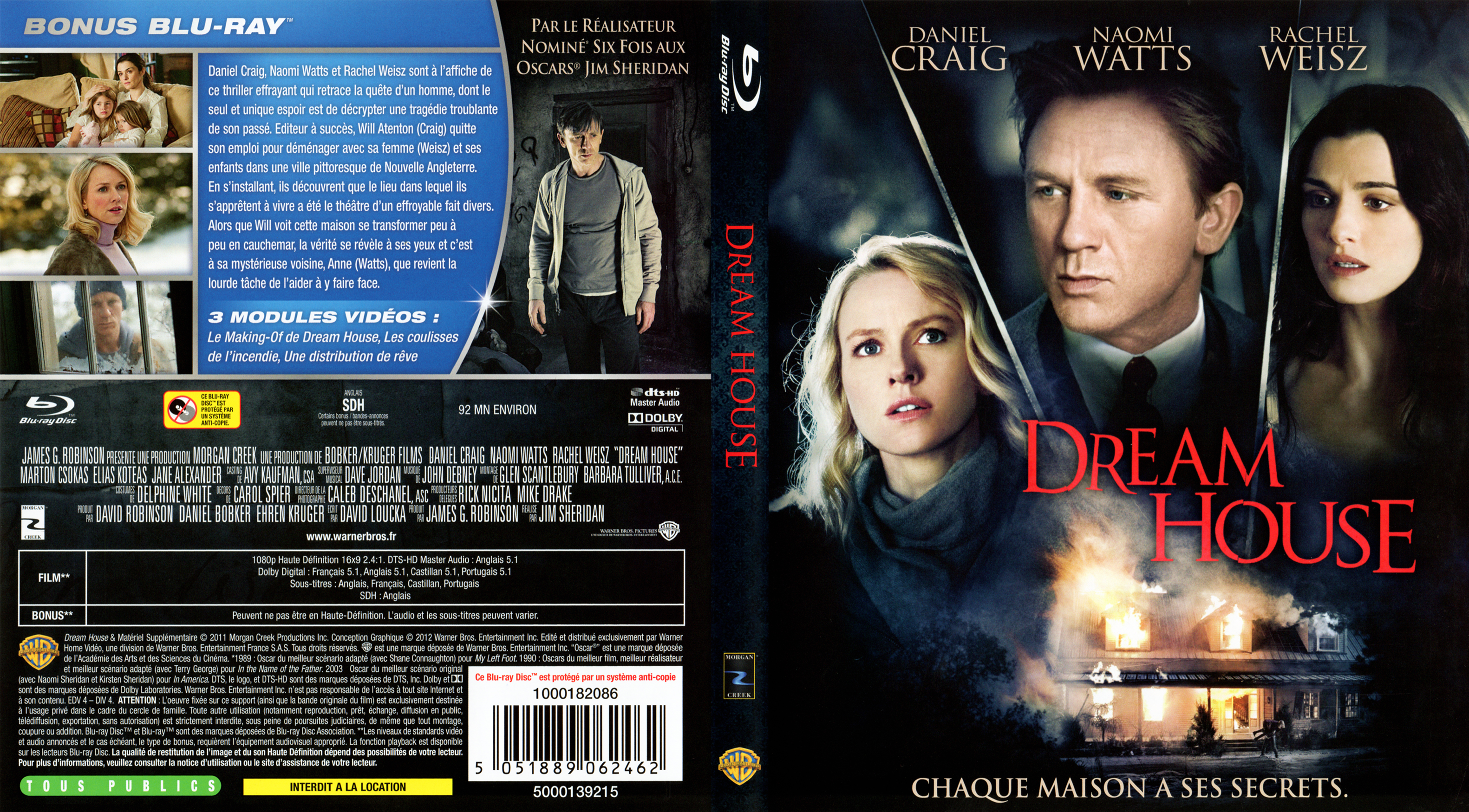 Jaquette DVD Dream house (BLU-RAY)