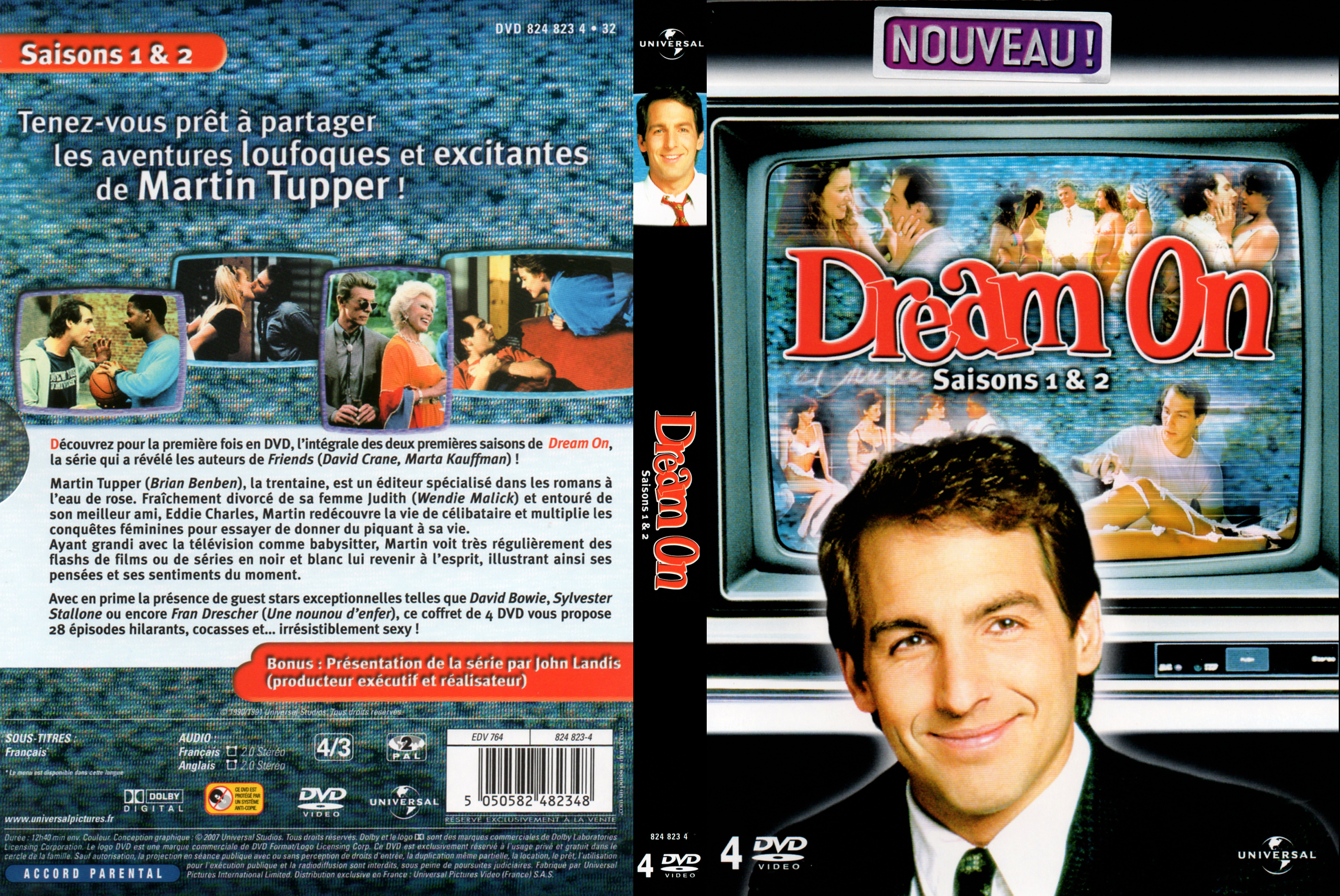 Jaquette DVD Dream on Saison 1 & 2