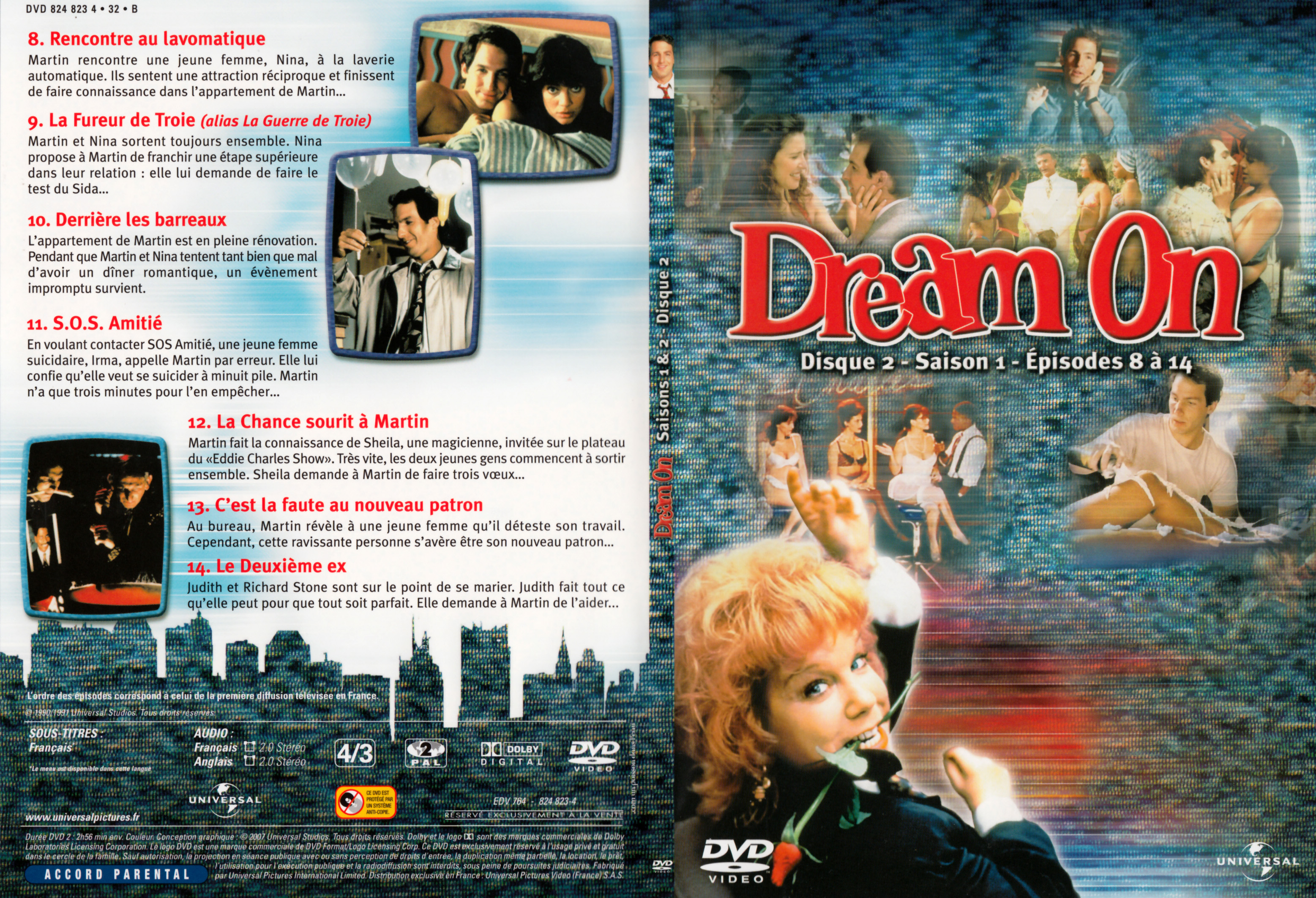 Jaquette DVD Dream on Saison 1 DVD 2
