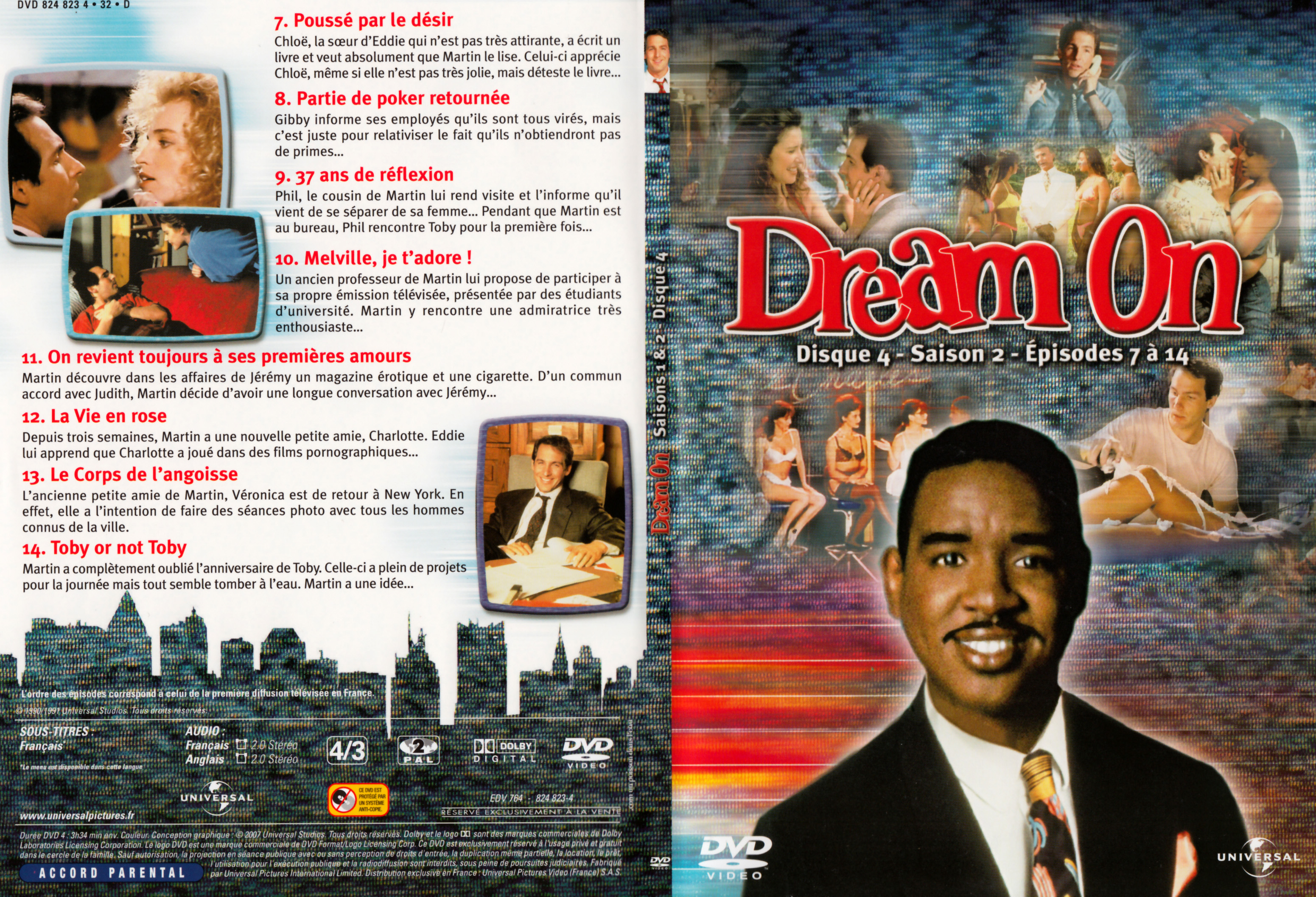 Jaquette DVD Dream on Saison 1 DVD 4