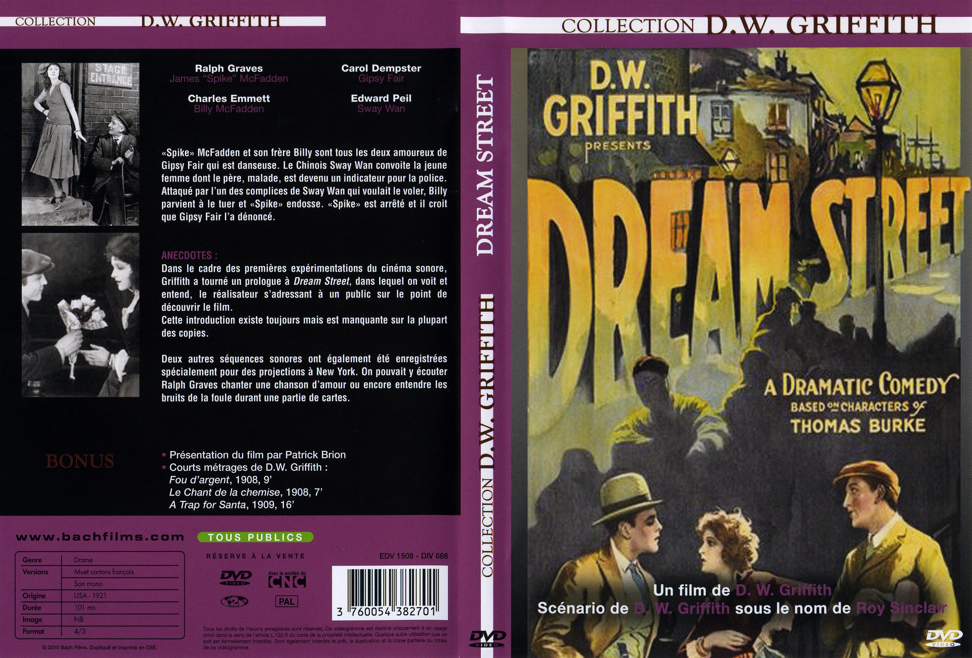 Jaquette DVD Dream street
