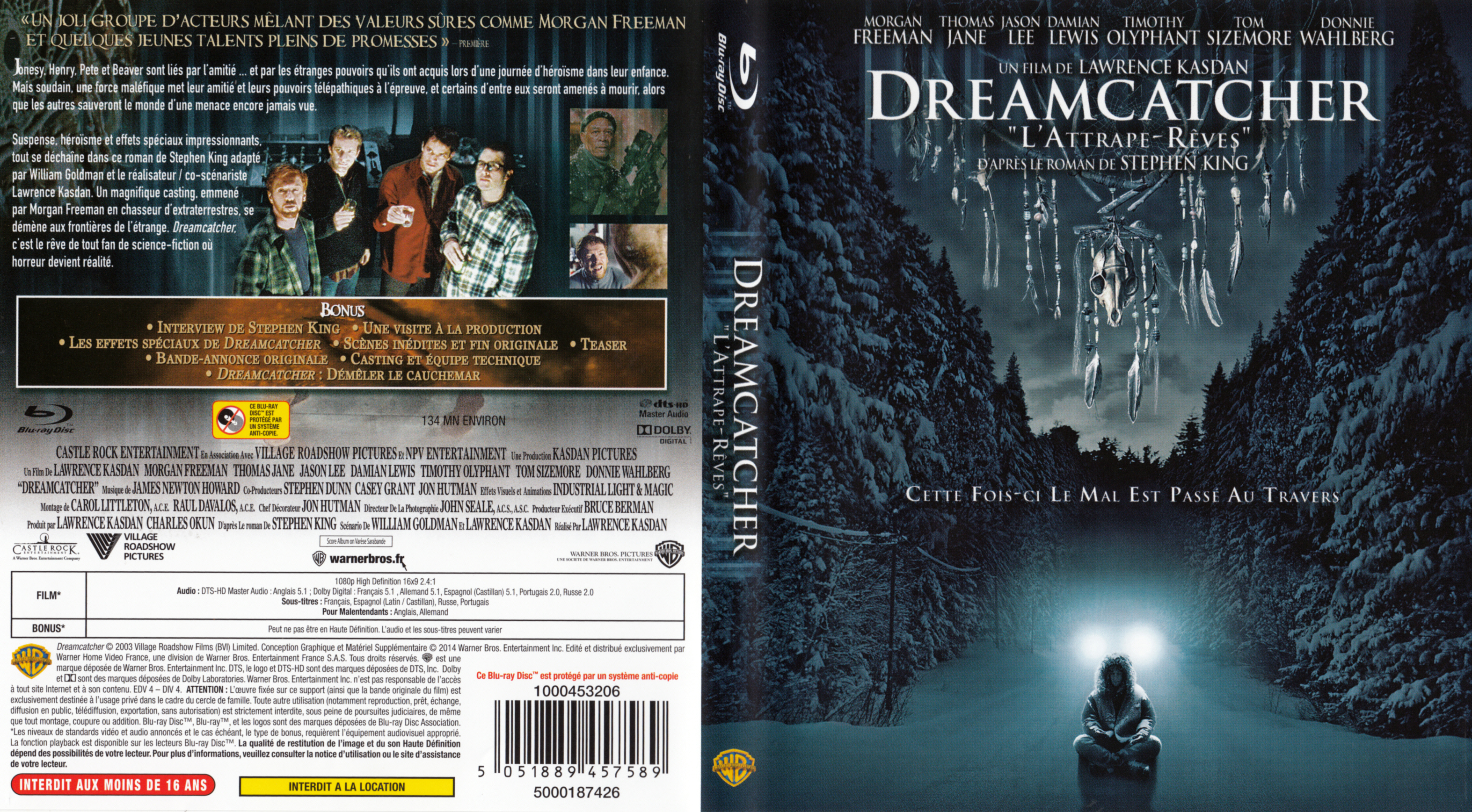 Jaquette DVD Dreamcatcher (BLU-RAY)