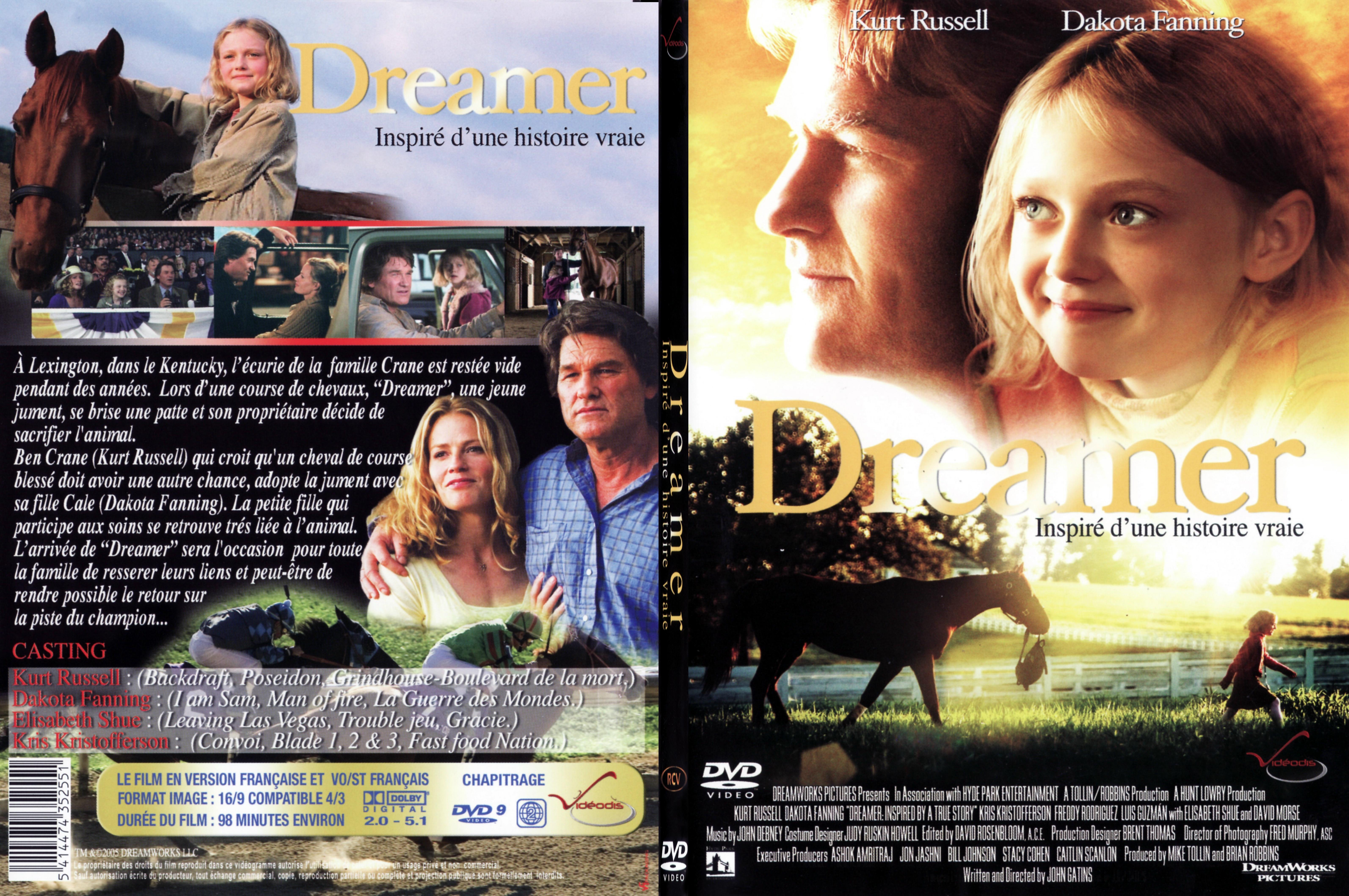 Jaquette DVD Dreamer - SLIM