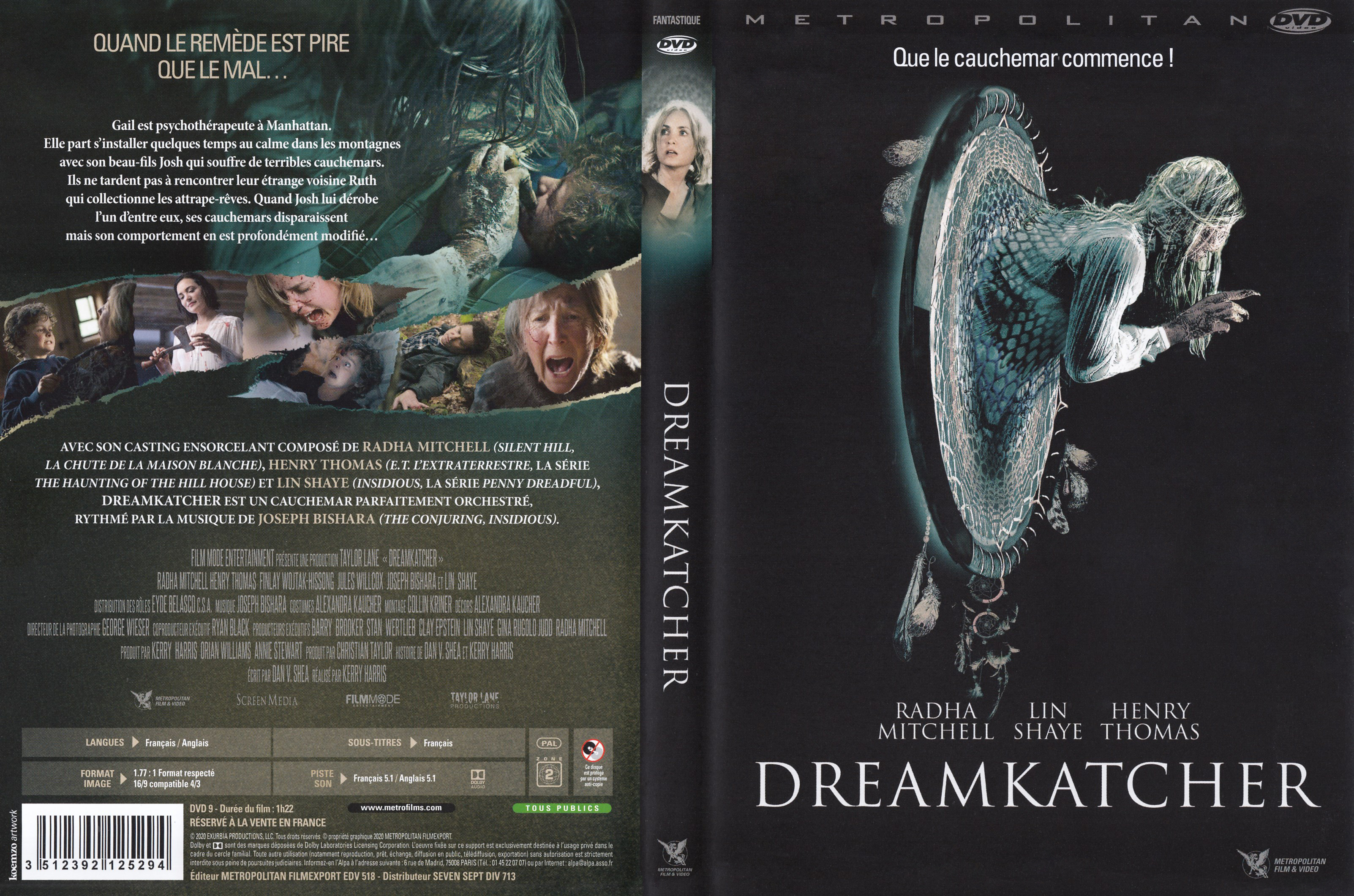 Jaquette DVD Dreamkatcher
