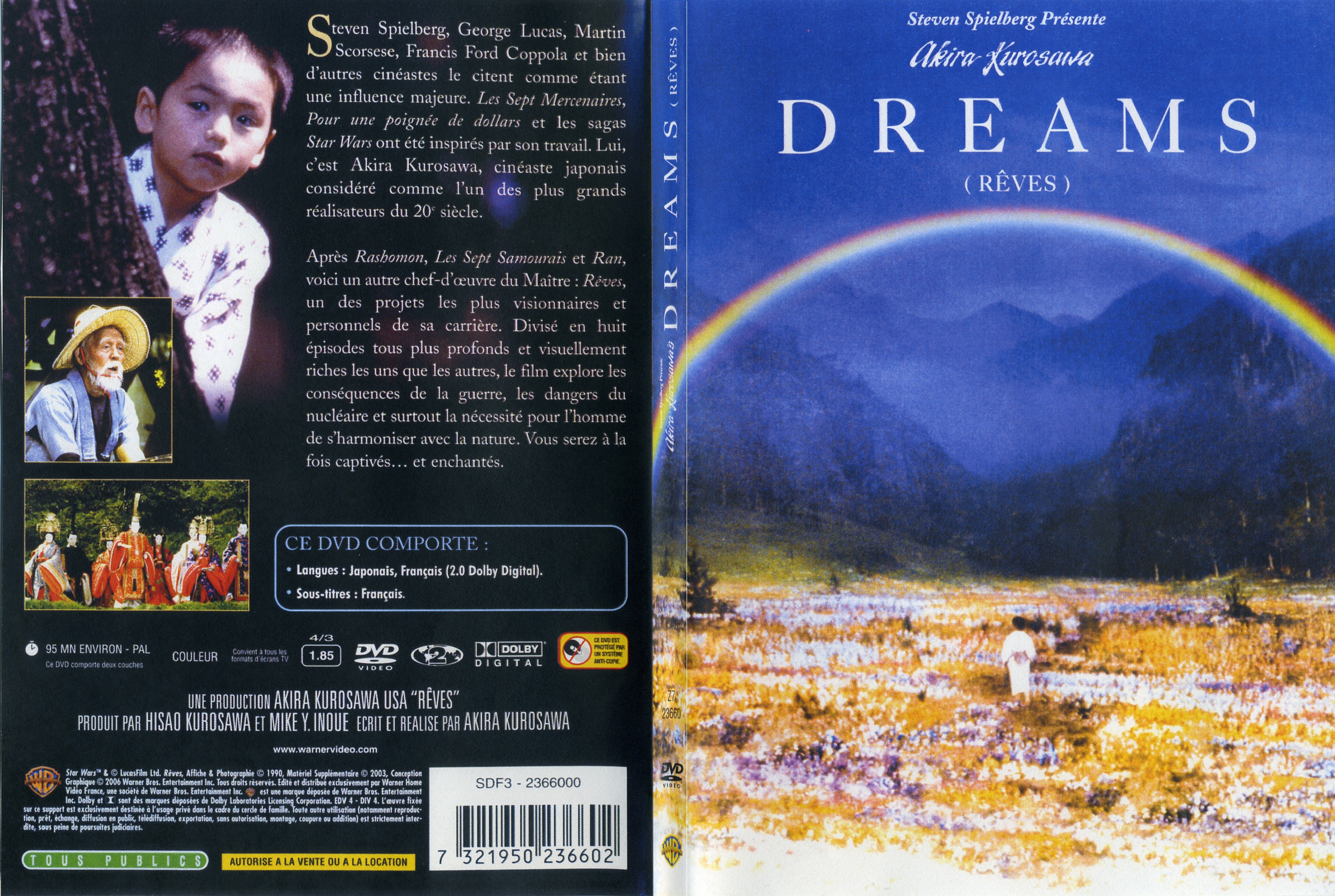 Jaquette DVD Dreams - SLIM