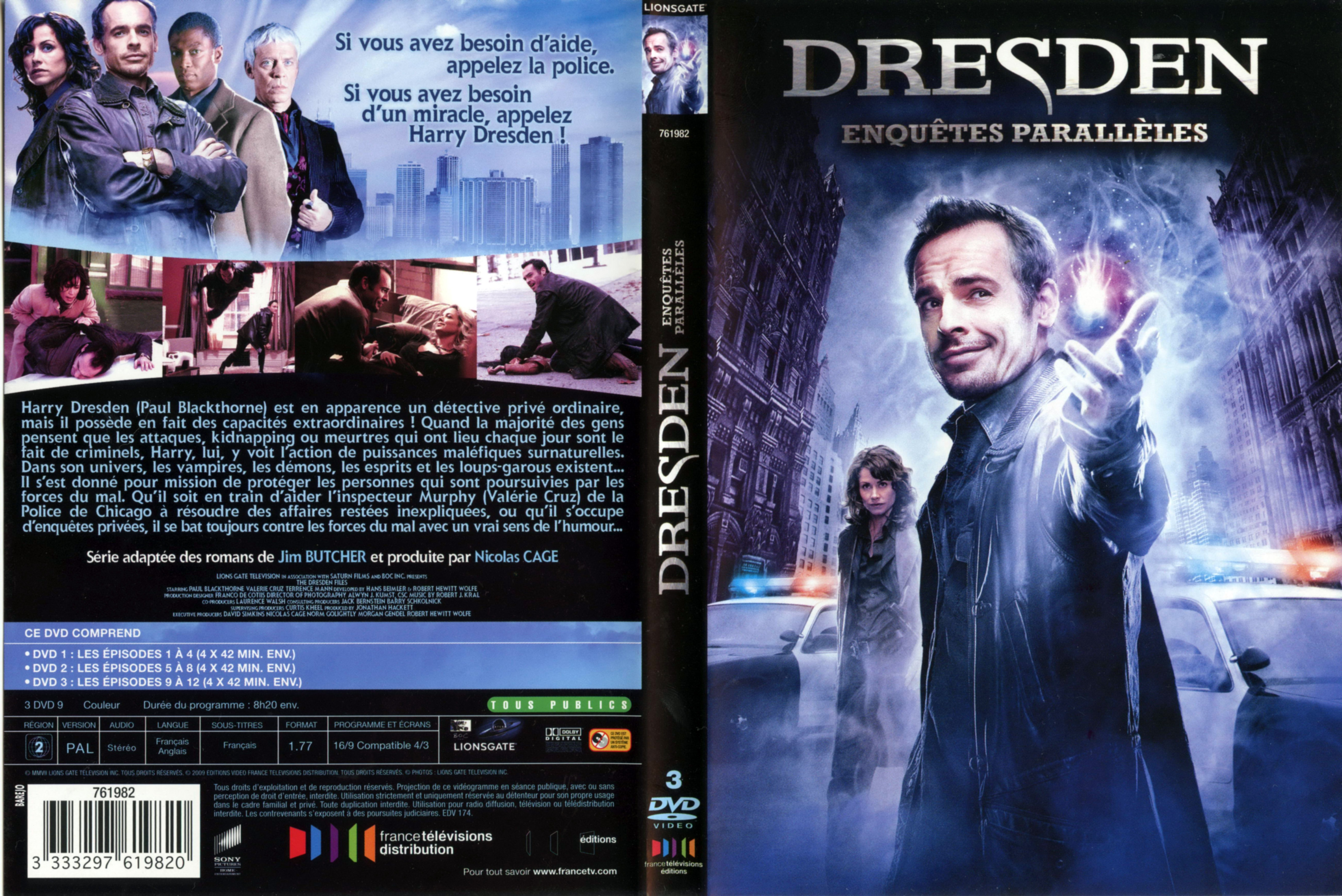Jaquette DVD Dresden enqutes parallles