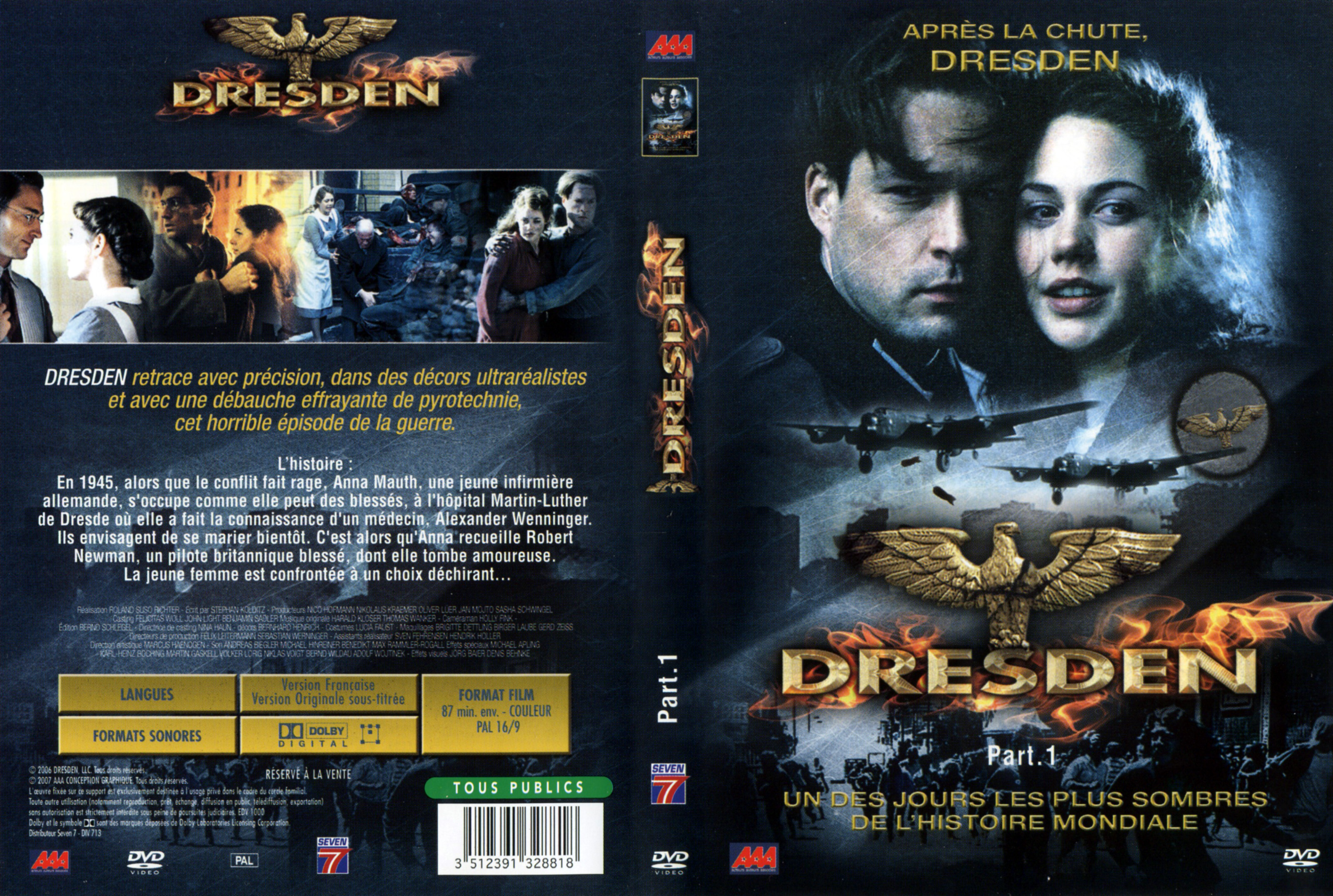 Jaquette DVD Dresden part 1