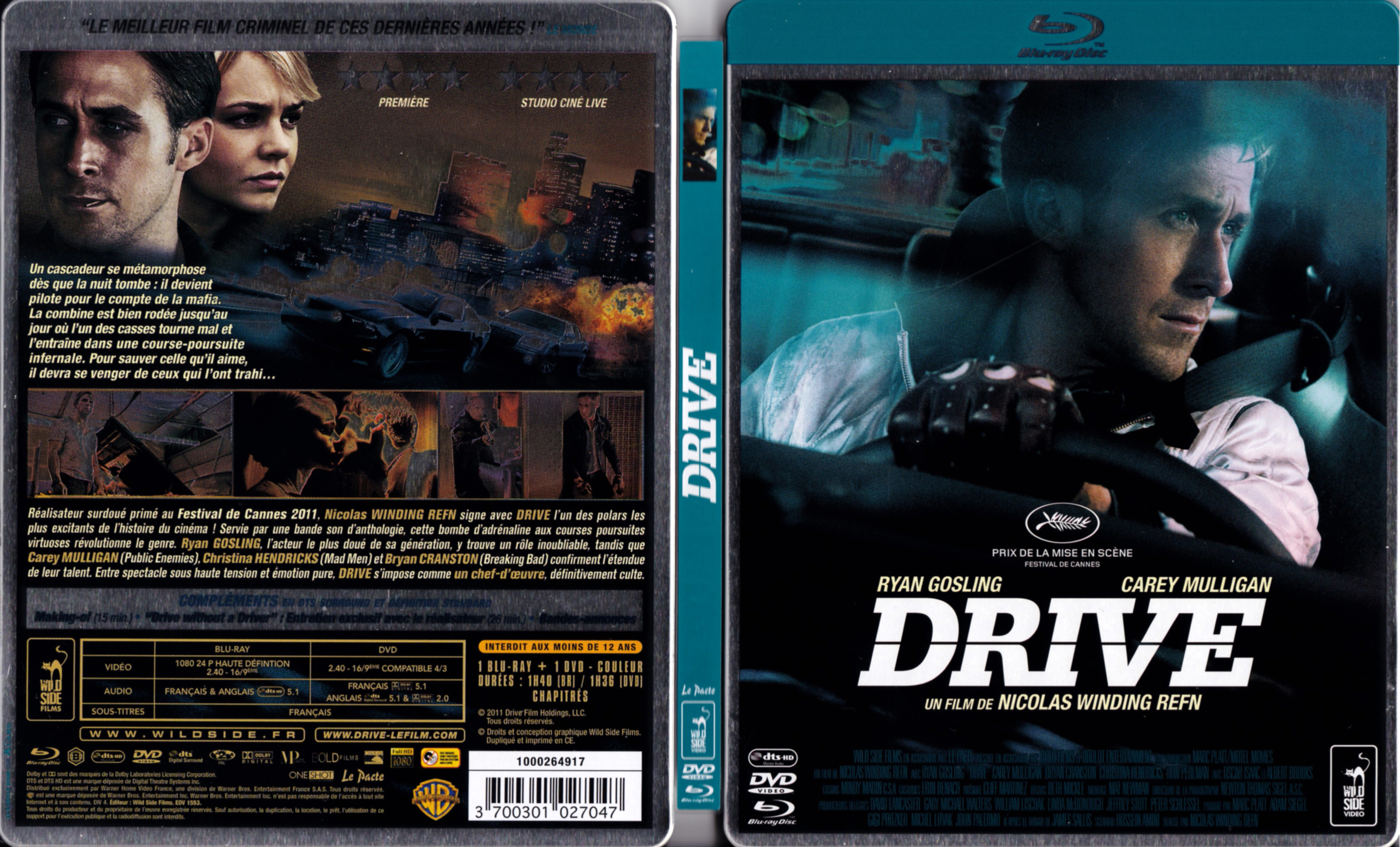 Jaquette DVD Drive (2011) (BLU-RAY)