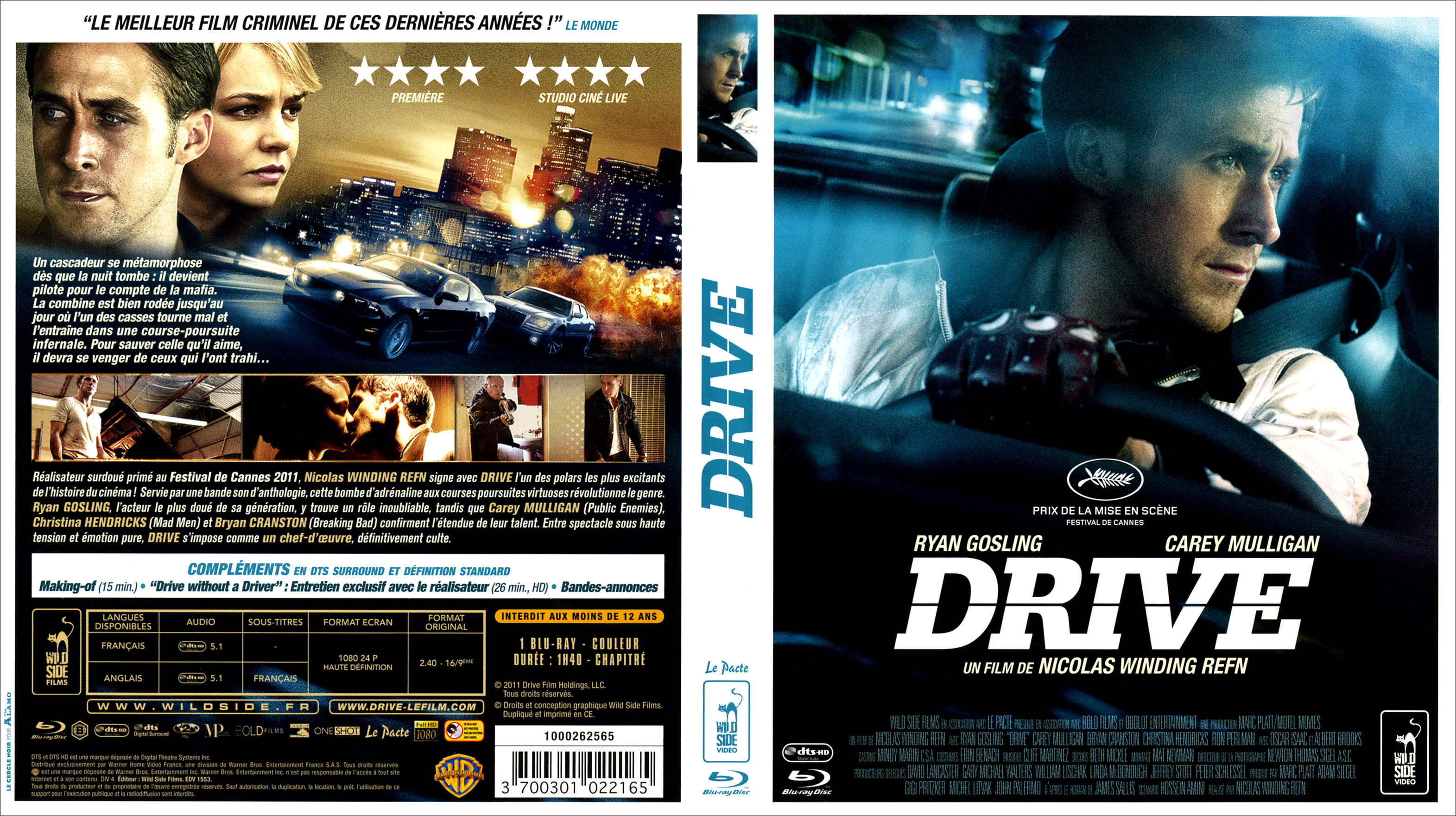 Jaquette DVD Drive (2011) (BLU-RAY) v2