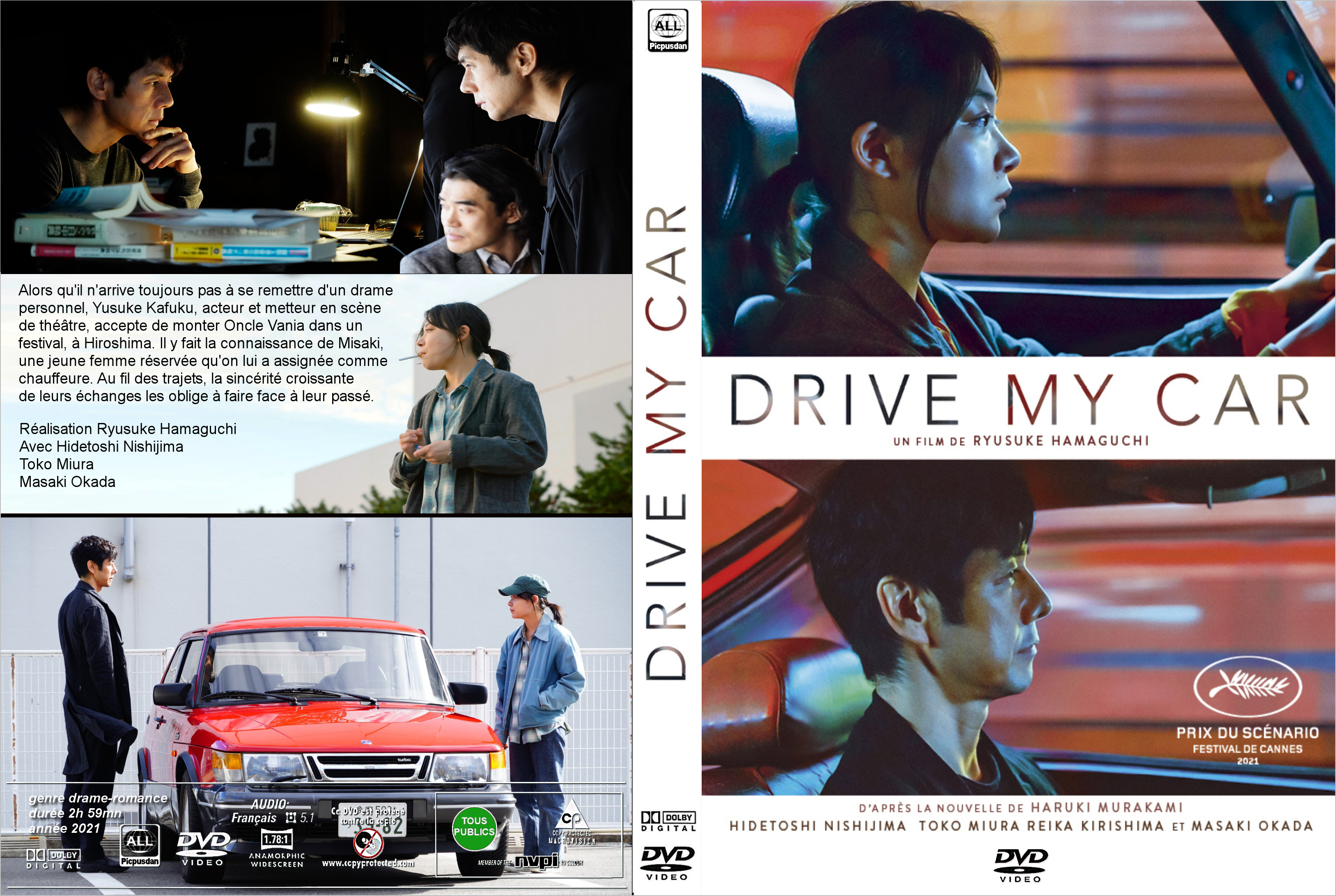 Jaquette DVD Drive my car custom